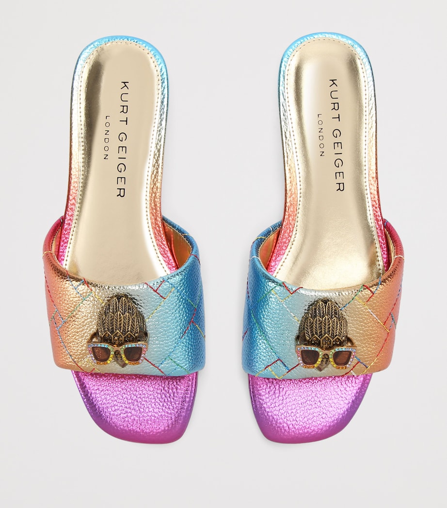 Kurt Geiger London Metallic Leather Kensington Sandals Other Image 3