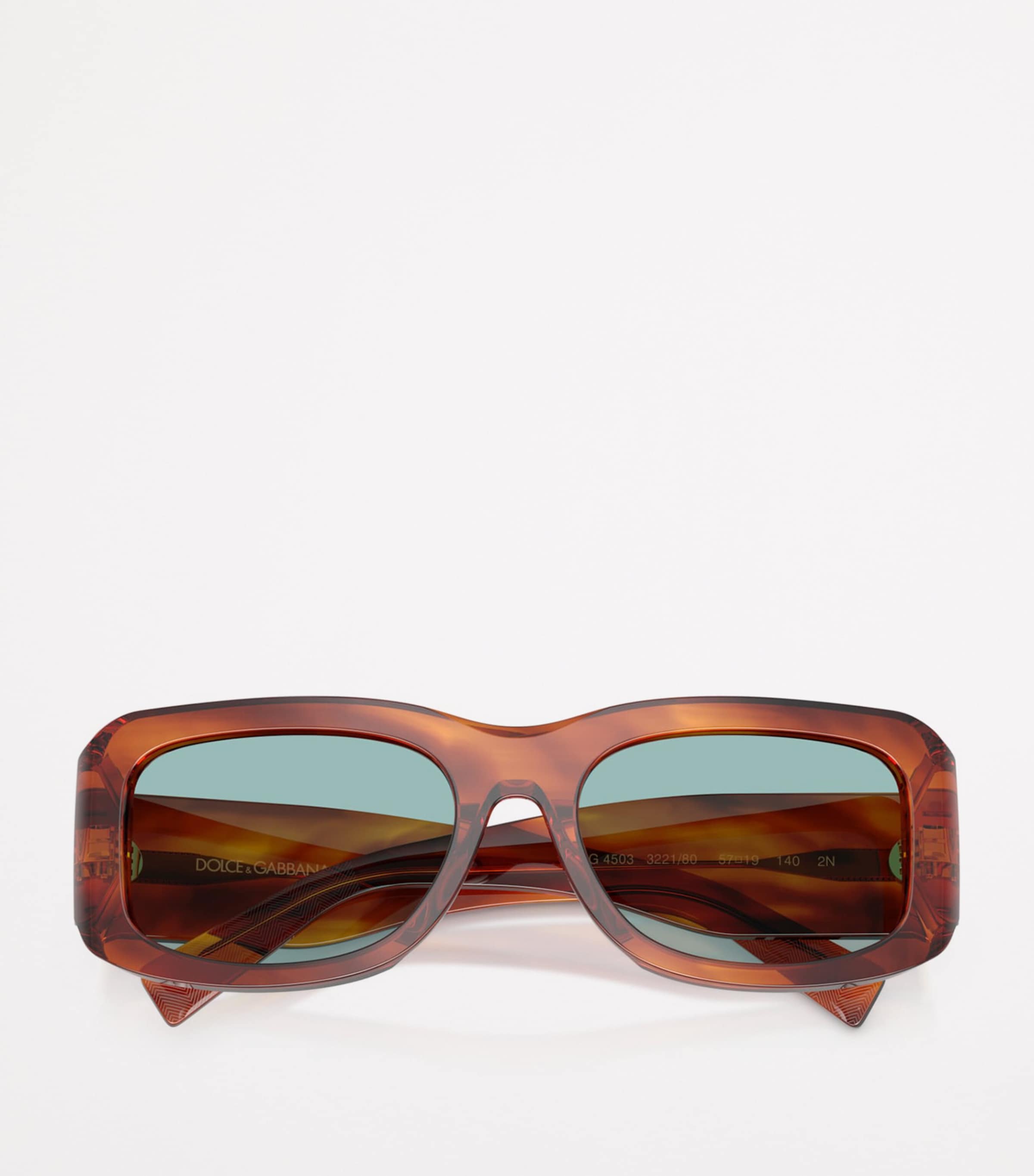 Oversized Rectangular Sunglasses 322180 Image 5