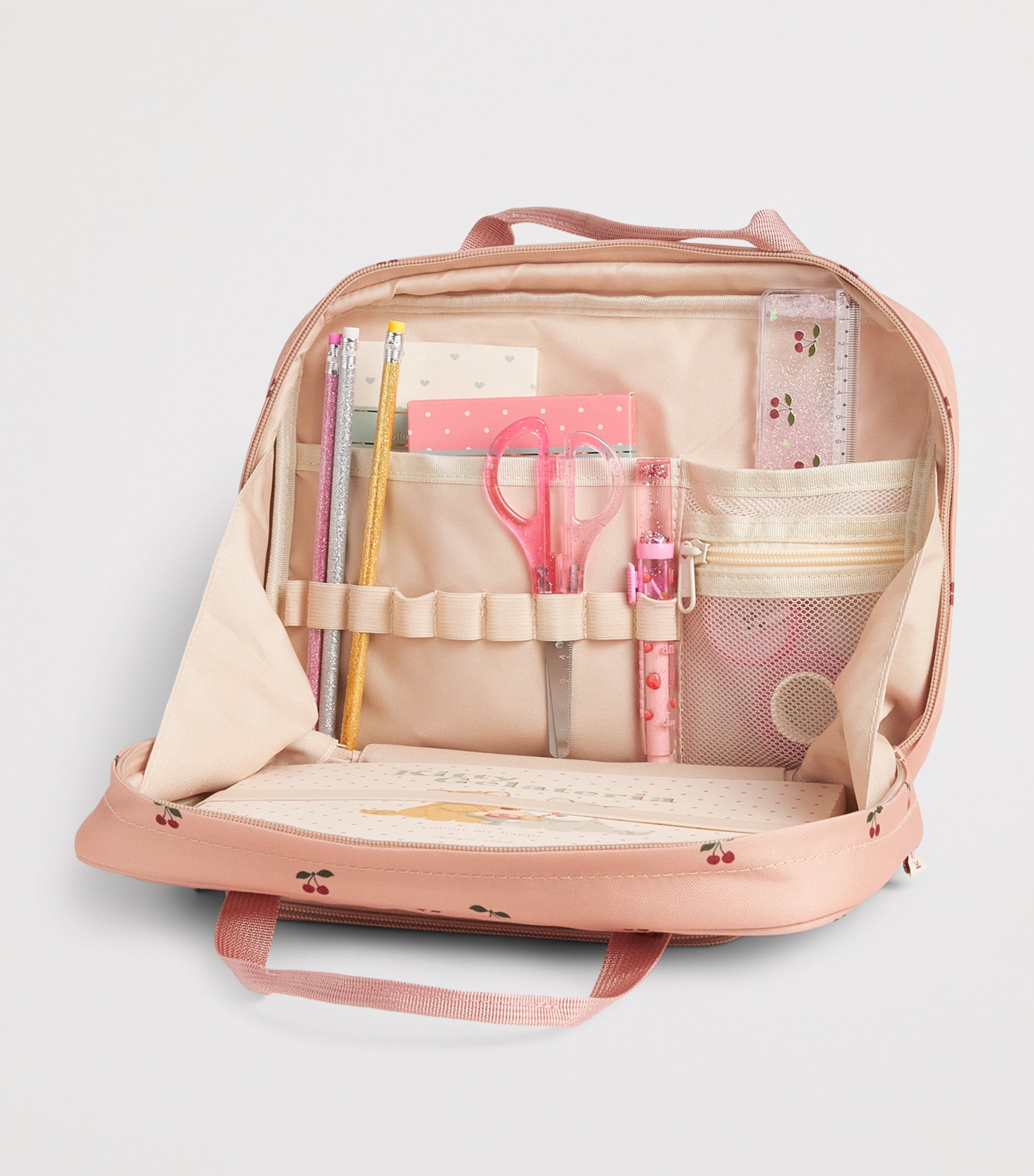 KONGES SLOJD Cherry Print Toy Holiday Essentials Bag Image 2