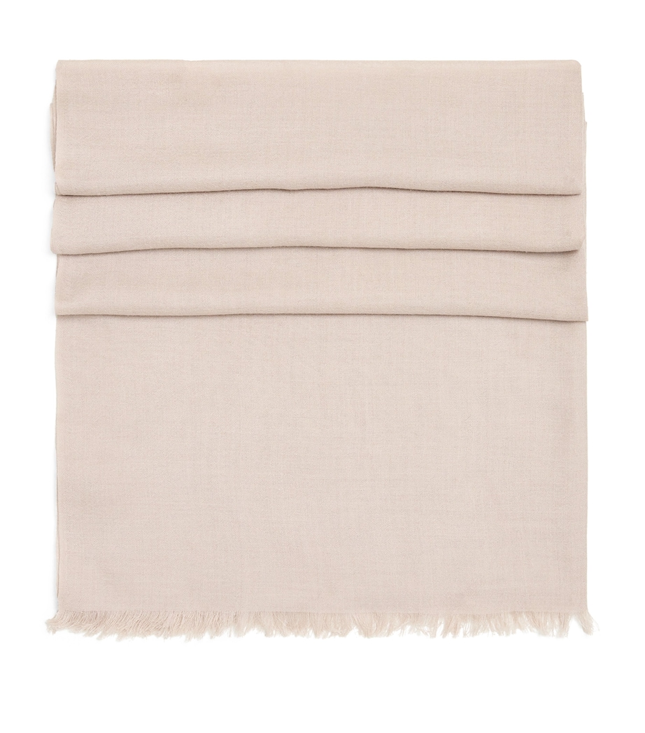 Agnona Cashmere-Silk Scarf Iron Image 1