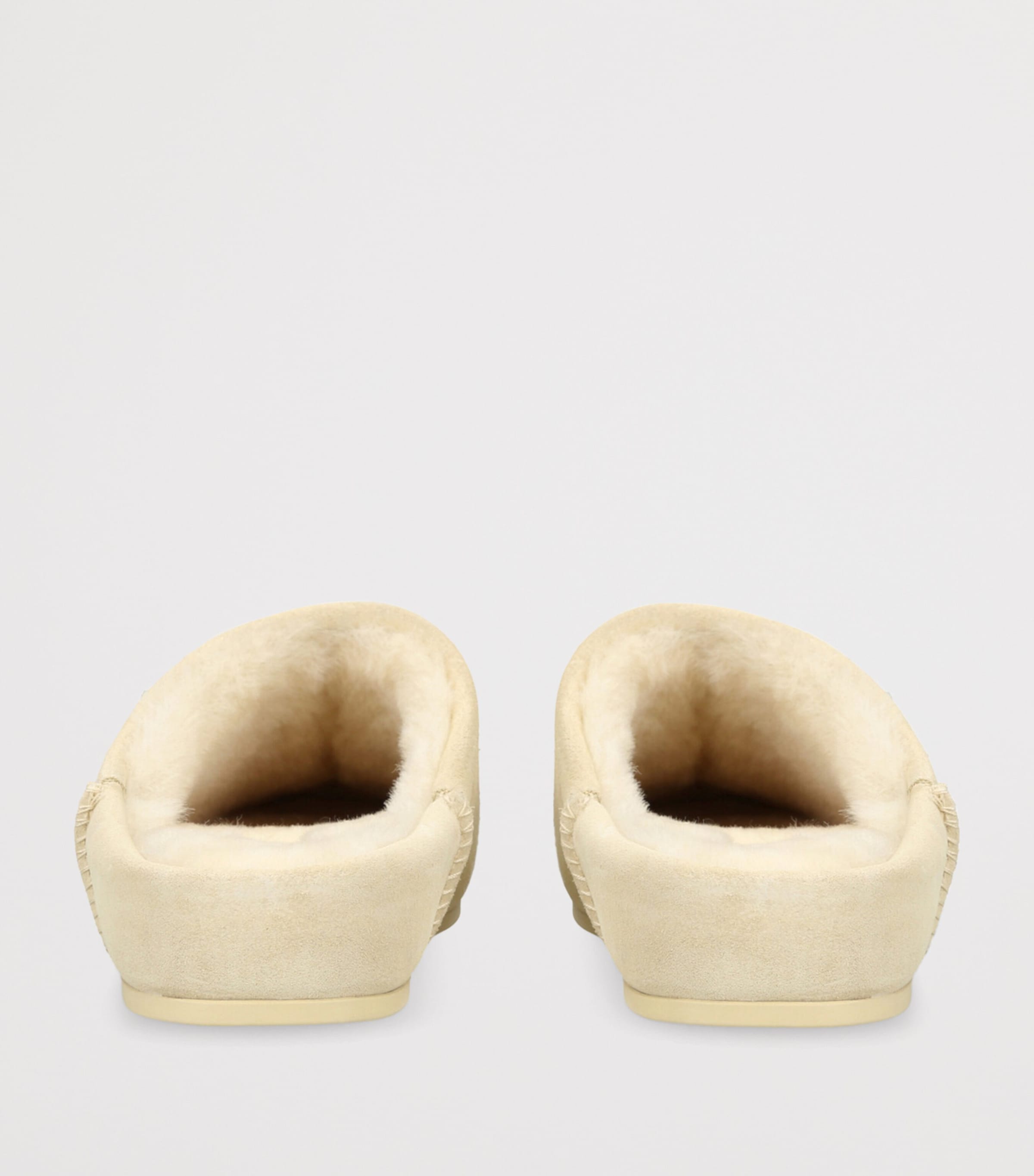 Suede Elea Slippers PALE BUTTERCUP Image 2