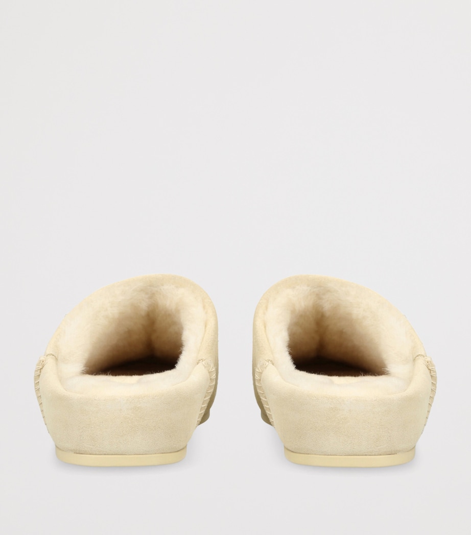 Suede Elea Slippers PALE BUTTERCUP Image 2