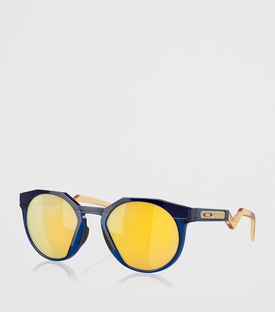 Oakley Kylian Mbappé Signature Series HSTN Sunglasses Blue Image 2