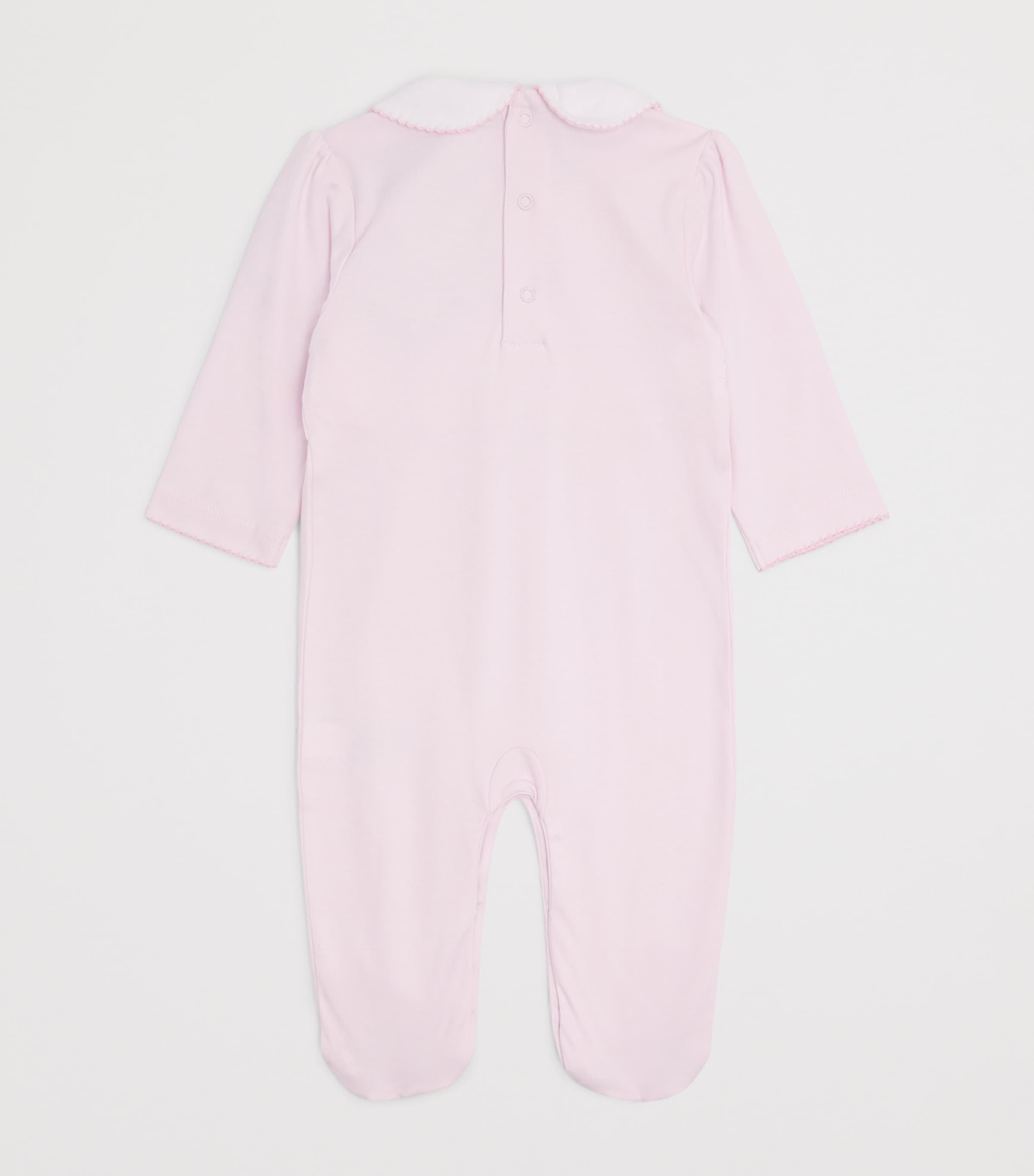 Kissy Kissy Pima Cotton Embroidered All-in-One (0-9 Months) Pink Image 2