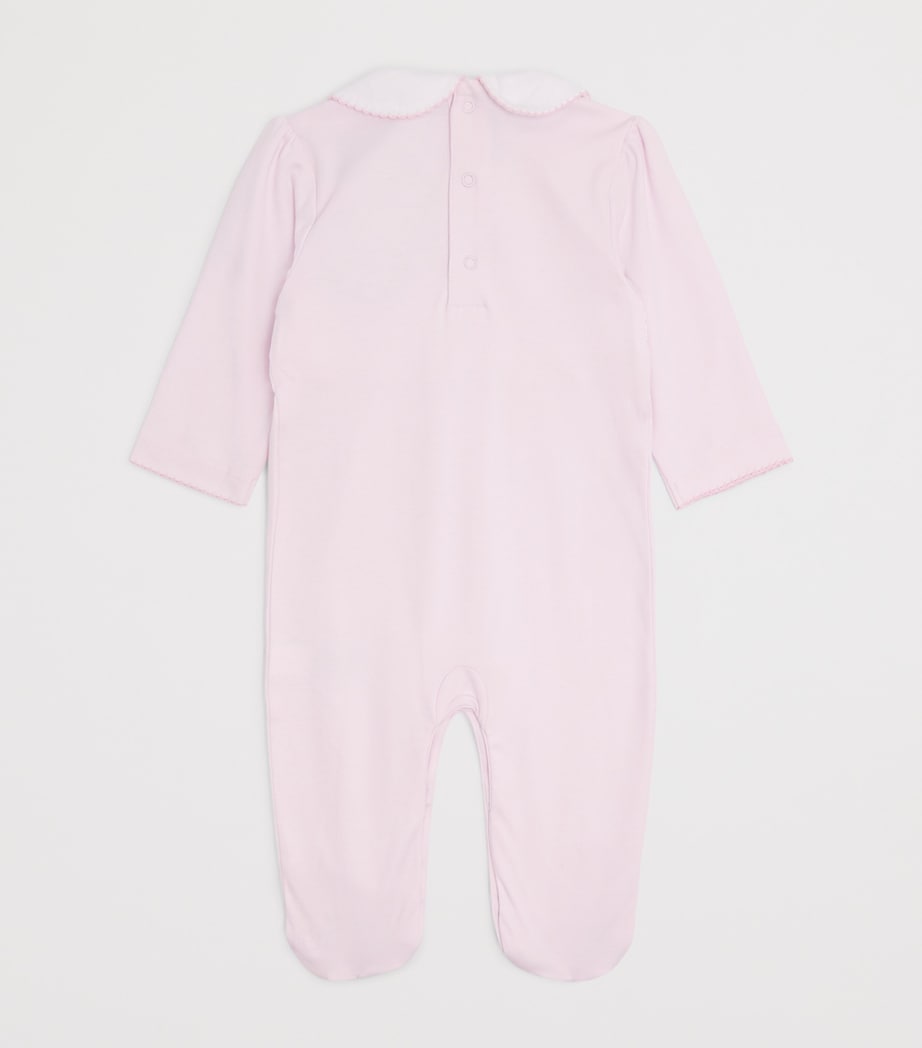 Kissy Kissy Pima Cotton Embroidered All-in-One (0-9 Months) Pink Image 2