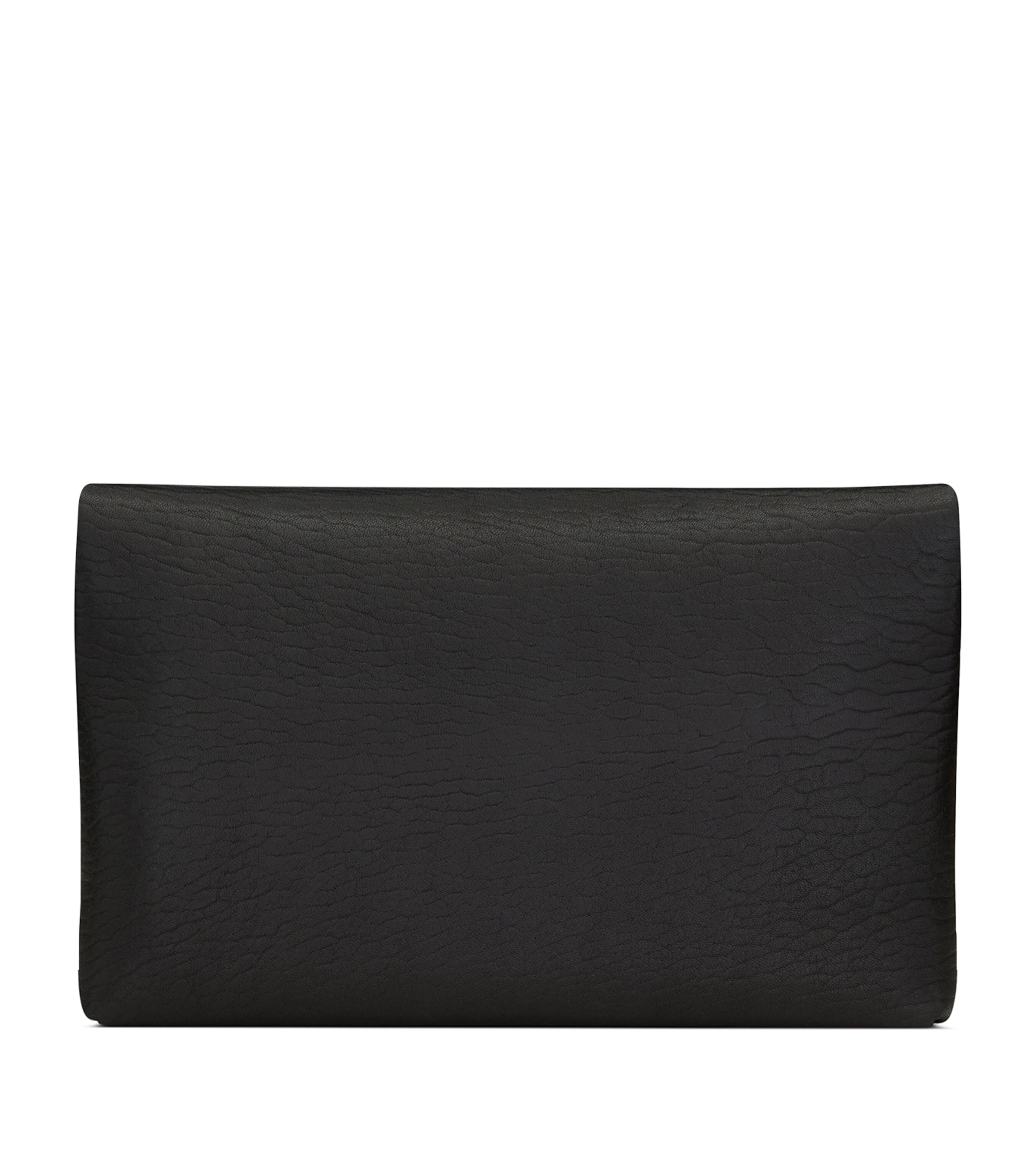 Saint Laurent Leather Cassandre Envelope Pouch Image 2