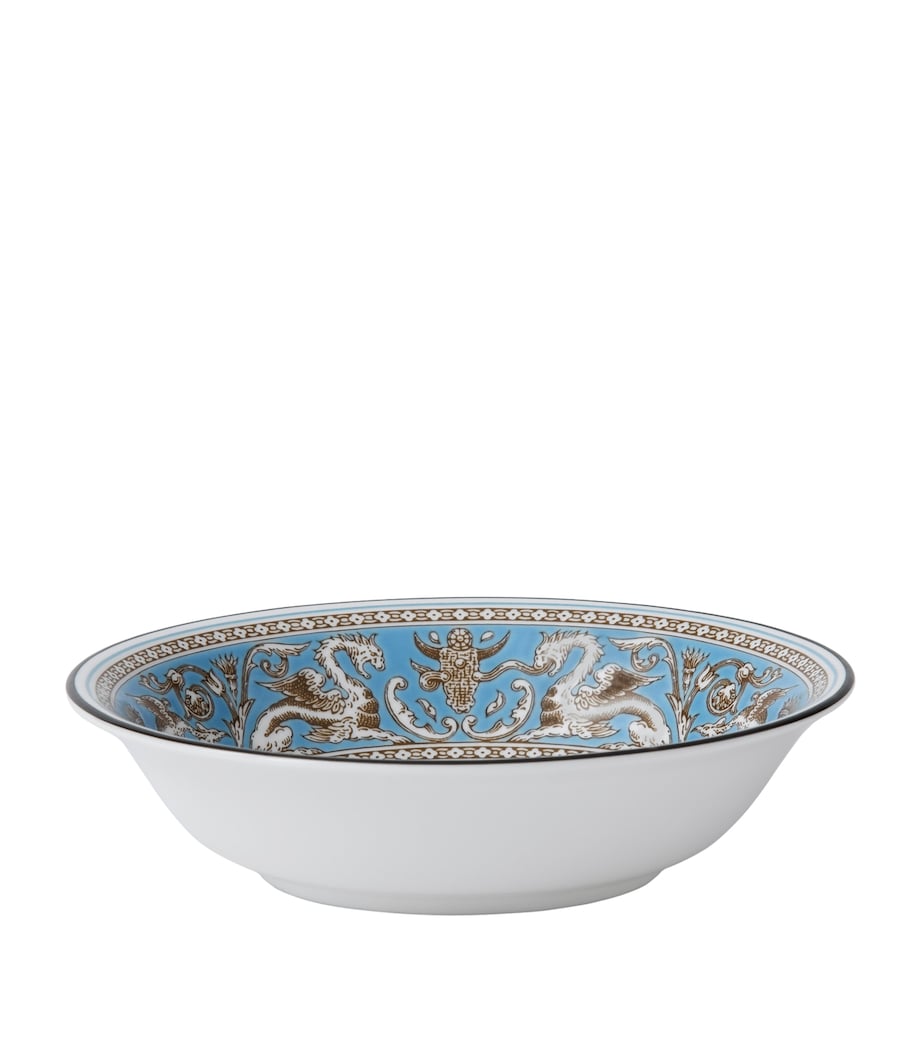 Florentine Turquoise Cereal Bowl (16cm) BLUE Image 1
