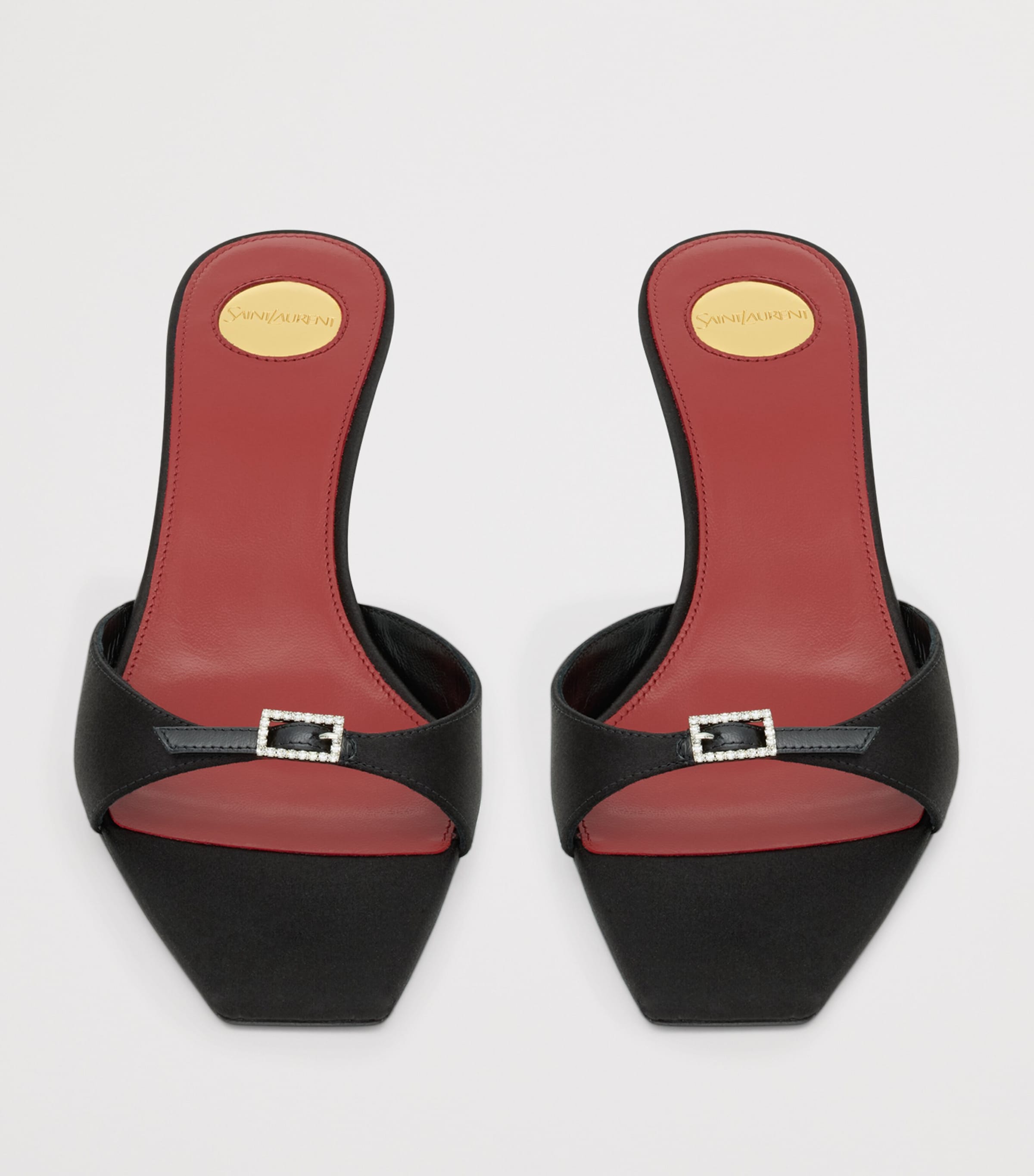 Satin Daisy Mules 50 1000 Image 2