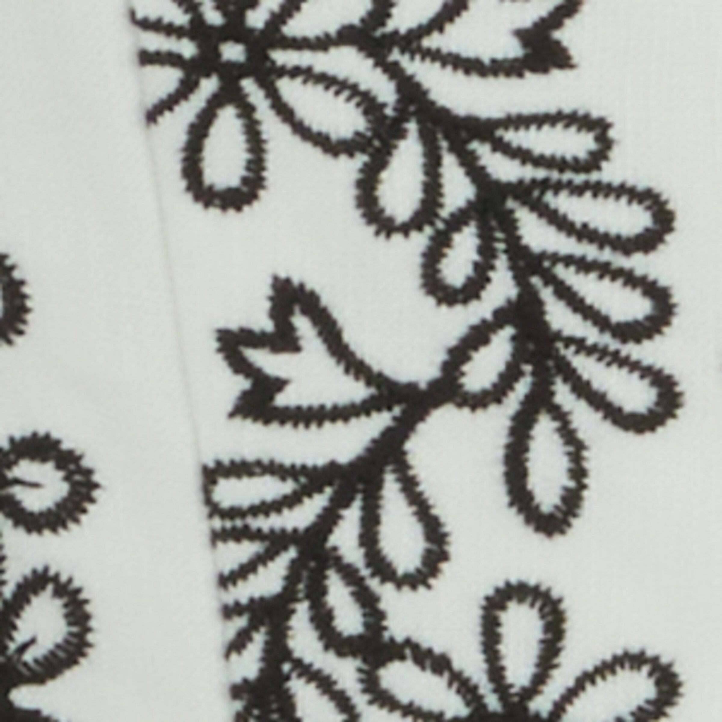 Maje Linen-Blend Embroidered Mini Dress — photo 3