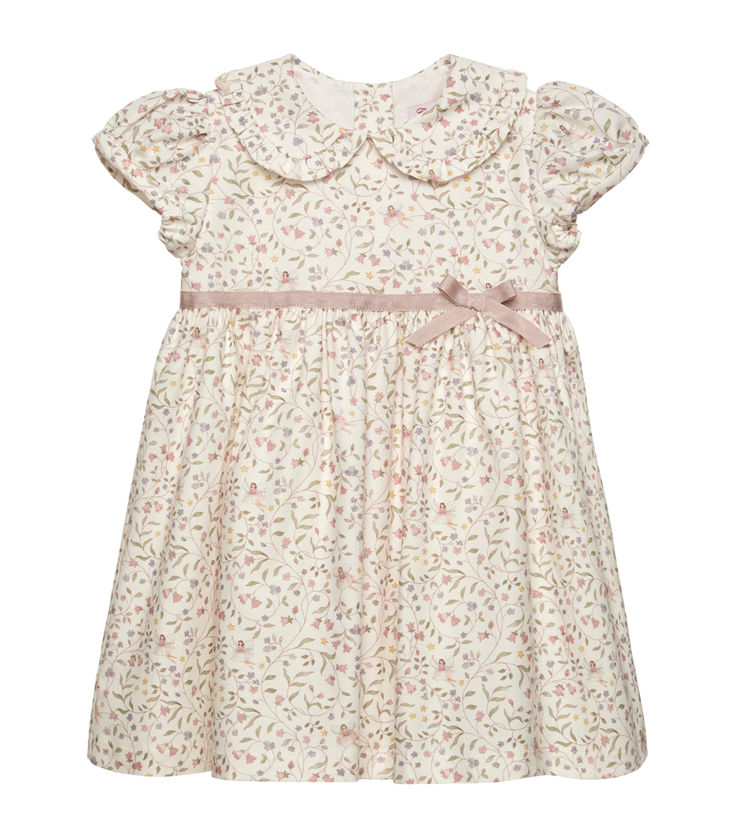 Trotters Cotton Fairy Dress In Neutral