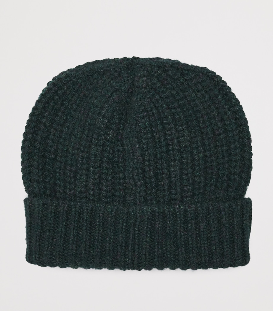 Cashmere Rib-Knit Beanie 480 Image 2