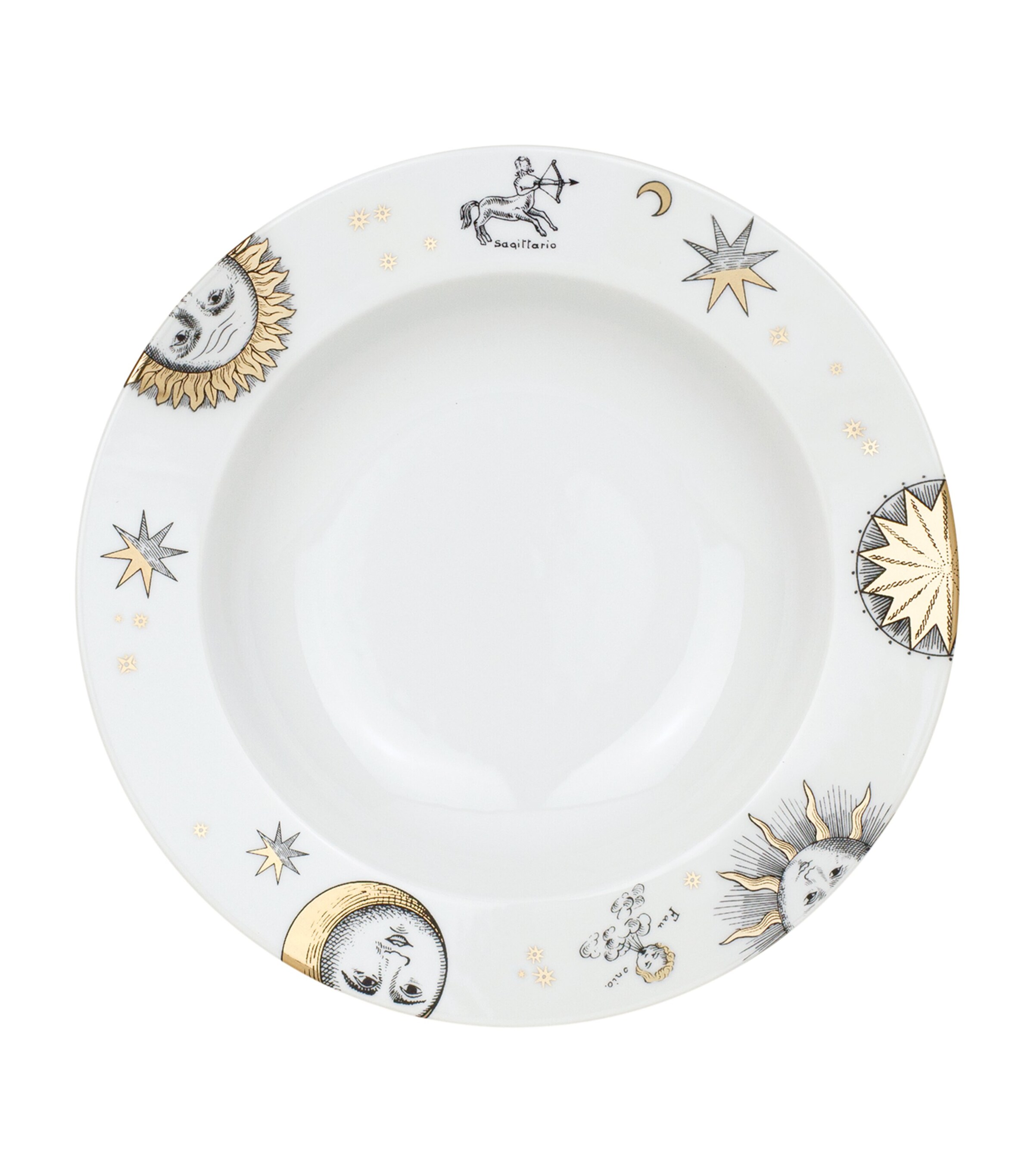 Fornasetti Set of 12 Astronomici Soup Plates (22cm) Image 9