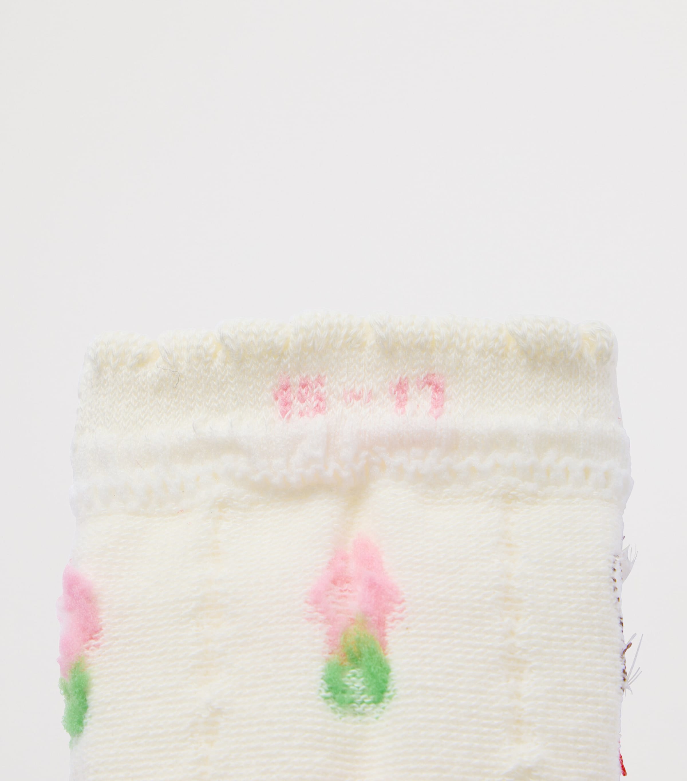 Miki House Floral Chieco Saku Frill Socks Image 3