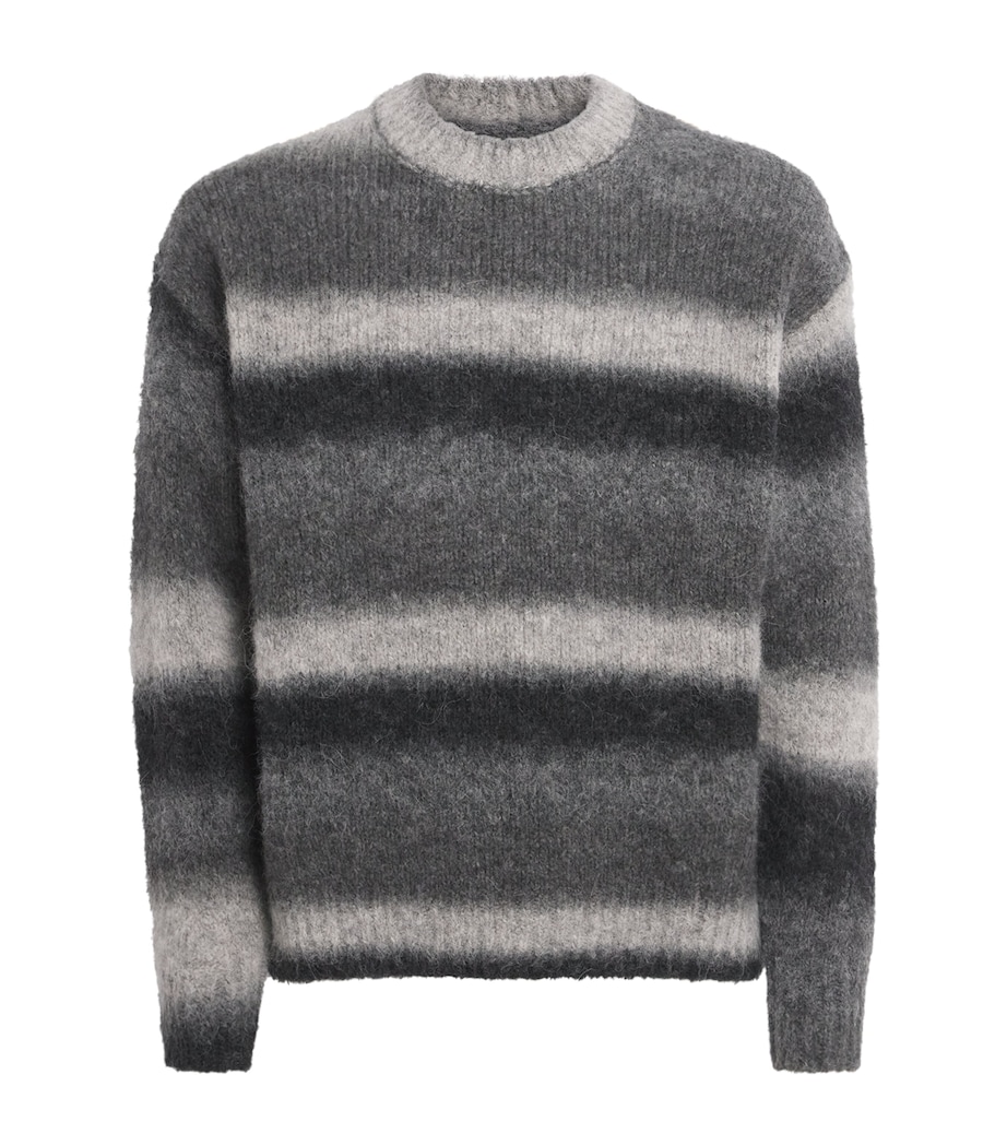 Wool-Blend Gradient Knit Jonas Sweater CHARCOAL MELANGE Image 1