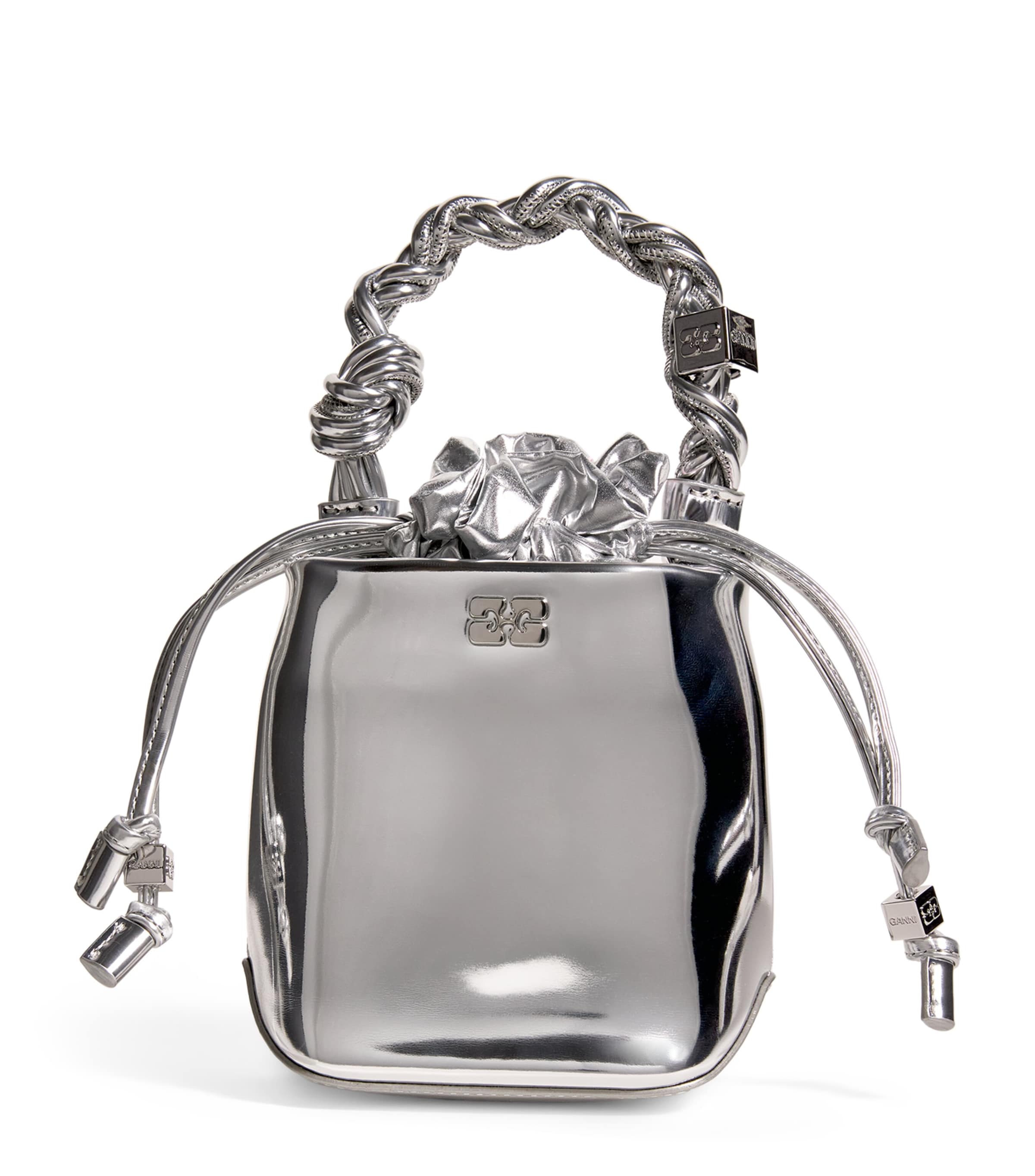GANNI Mini Bou Bucket Bag | Women Bags | Crossbody Bags | Mini Bags | Women New In | Womens Bags | Designers | Ganni