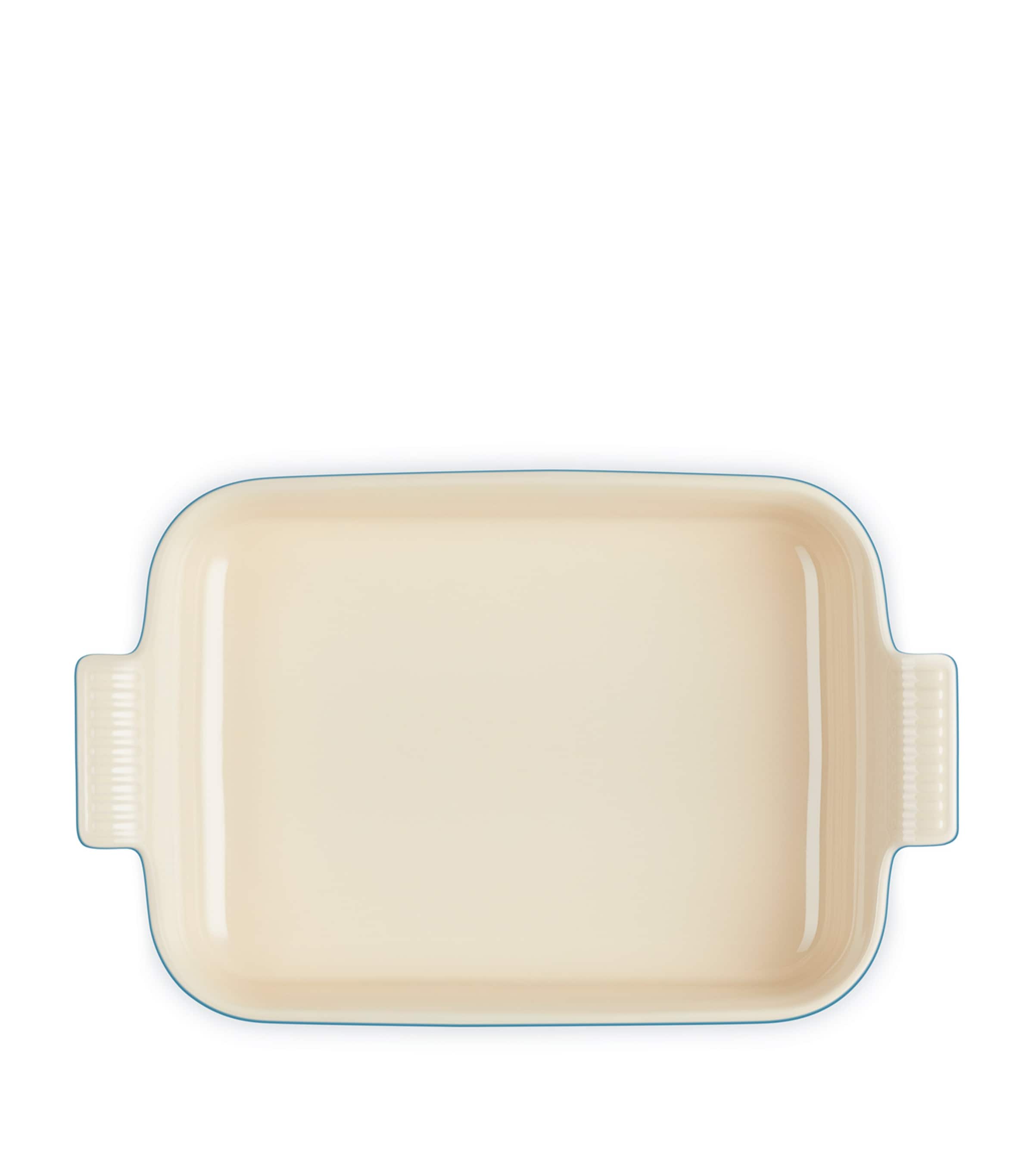 Stoneware Heritage Rectangular Dish (32cm) AZURE BLUE Image 3