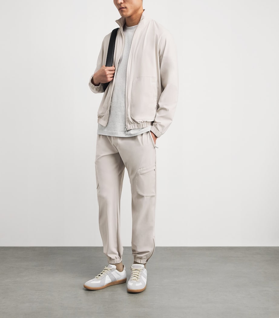 Eleventy Mens Technical Sweatpants Sabbia Image 2