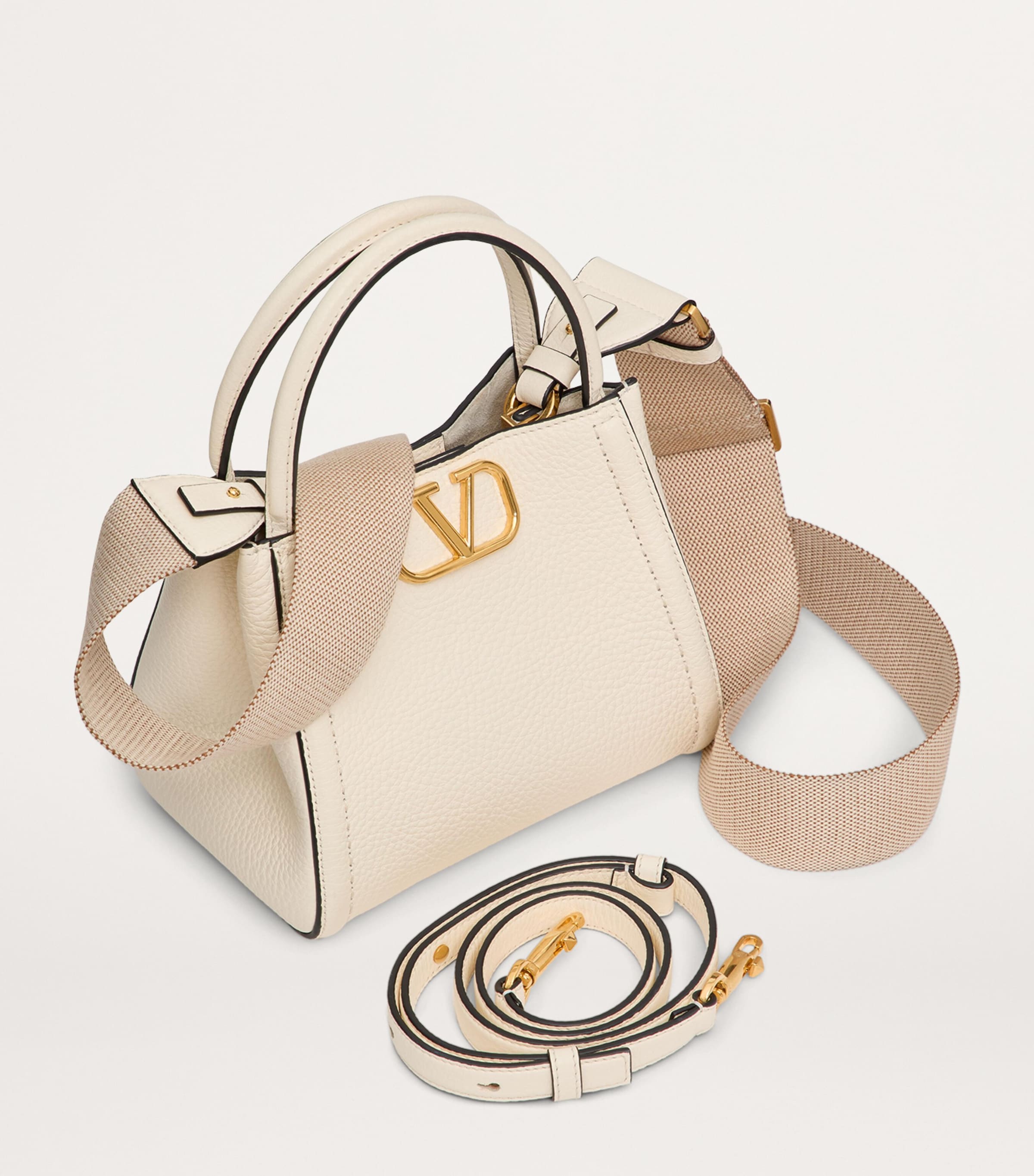 Small Leather Alltime Top-Handle Bag ZG6 Image 3