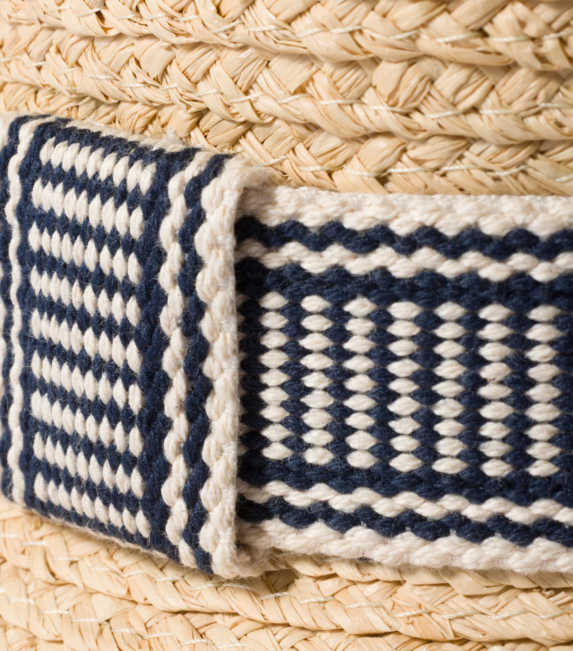 Miu Miu Raffia Logo Hat Neutral Image 2