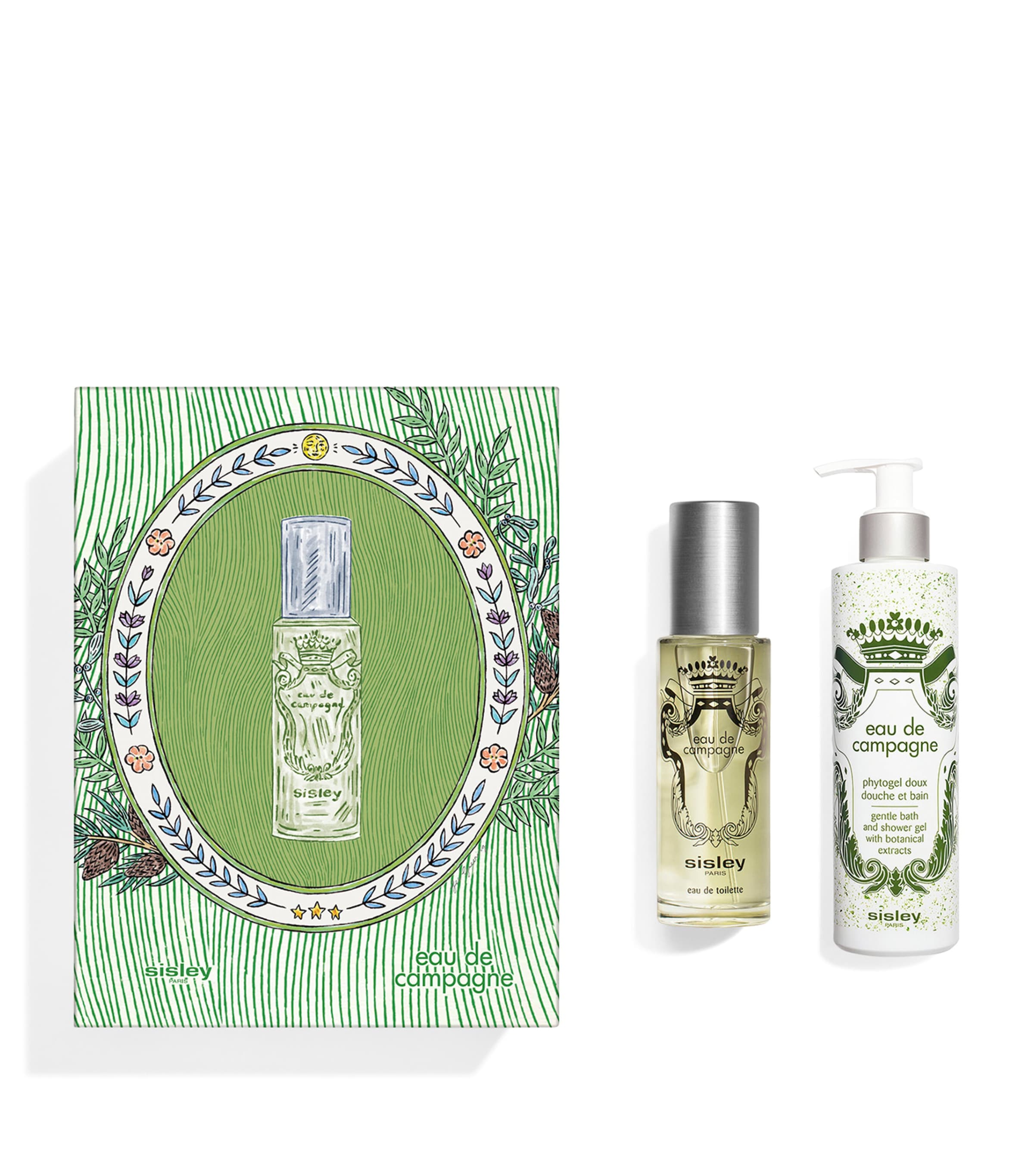 Sisley Paris Eau De Campagne Fragrance Gift Set