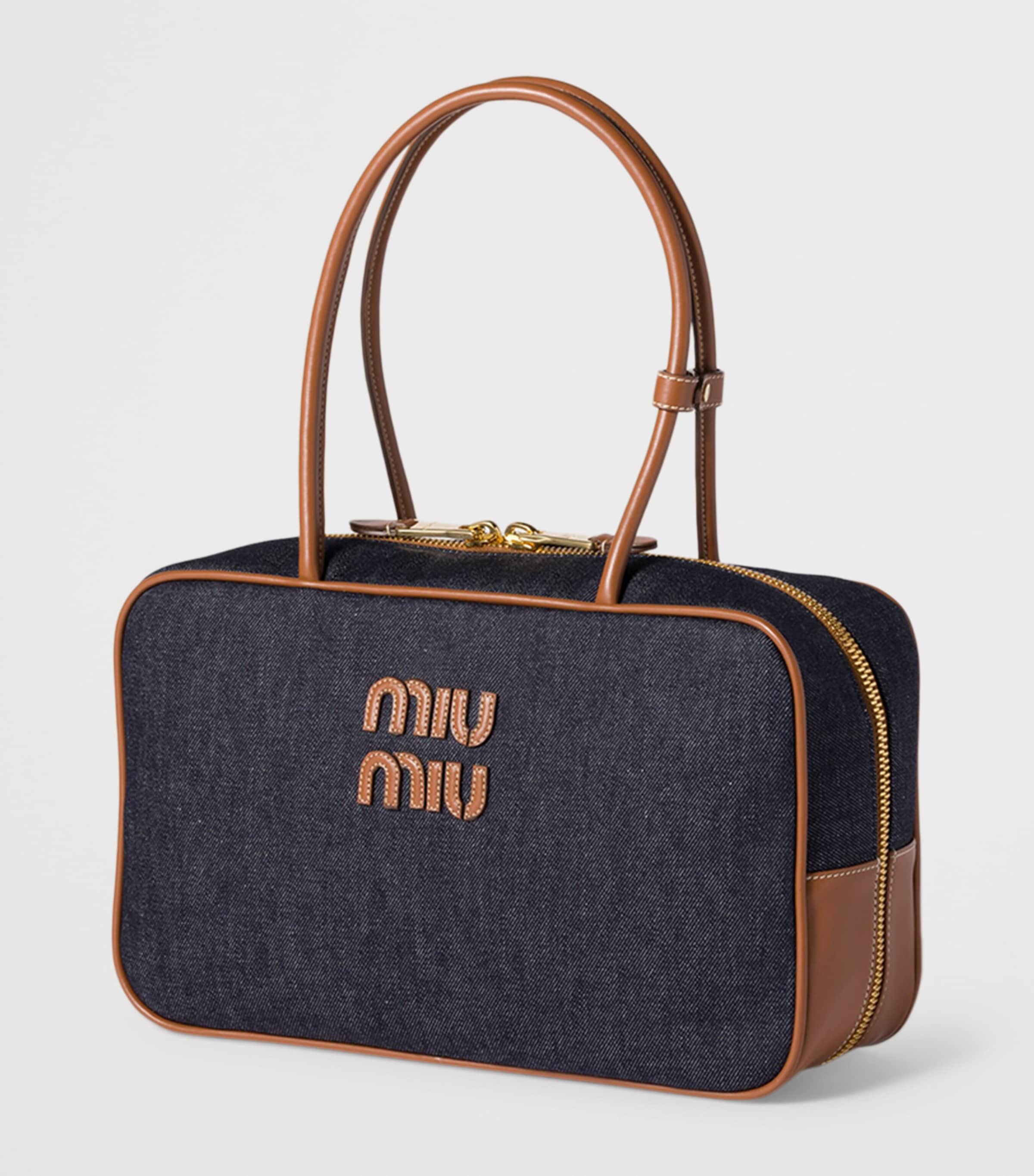 Denim Beau Top-Handle Bag F0S30 Image 3