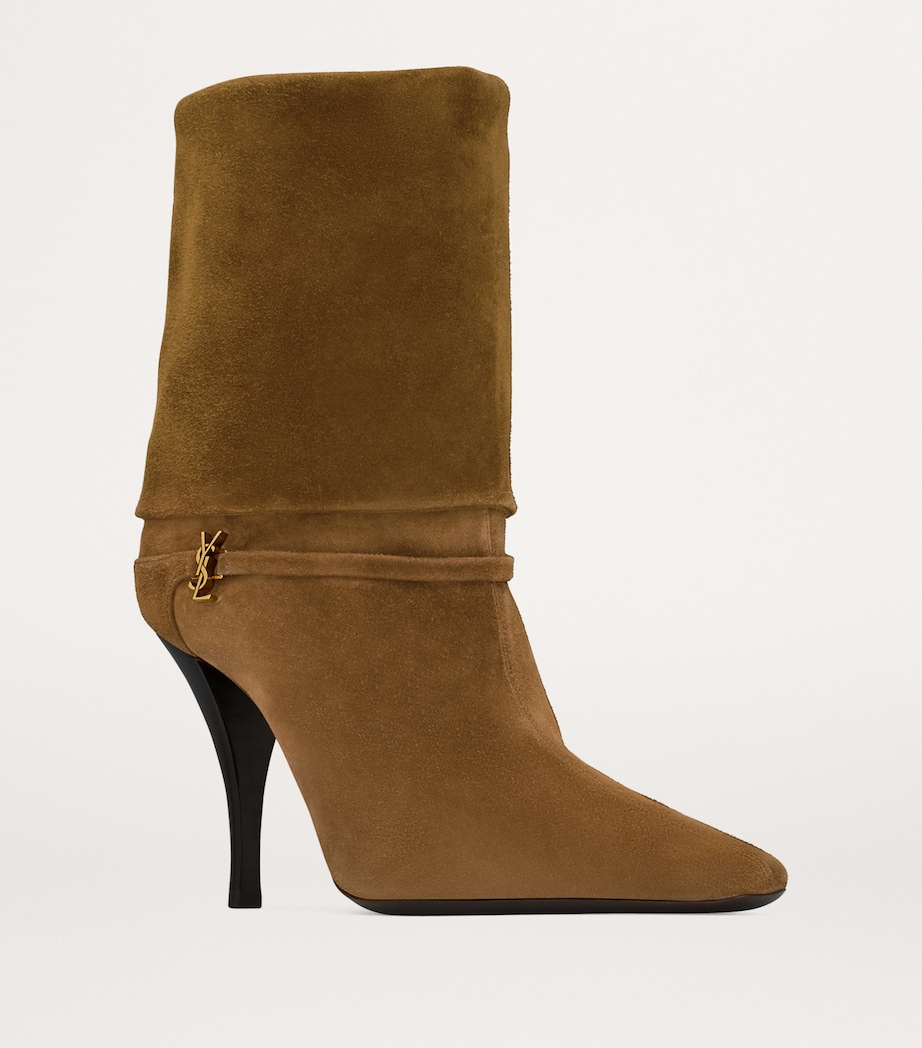 Suede Vicky Ankle Boots 90 2701 Image 2