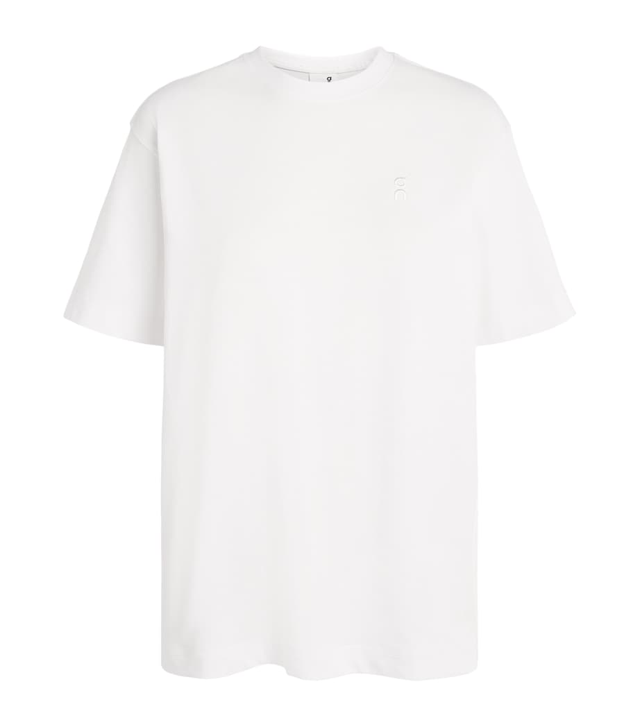 On Womens Cotton Club Collective T-Shirt White Image 1