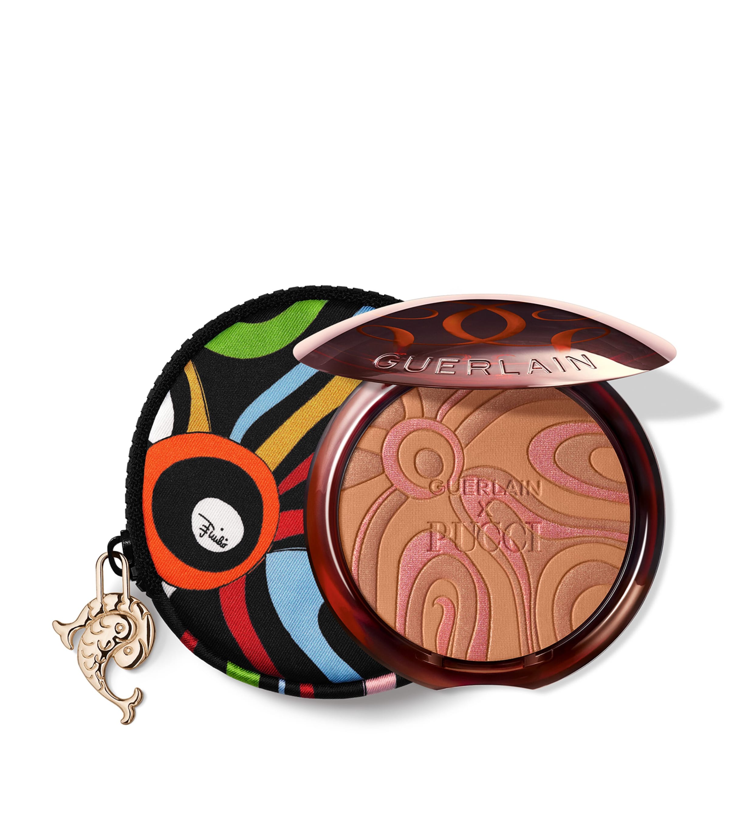 Guerlain X Pucci Marmo Terracotta Bronzing Powder In White