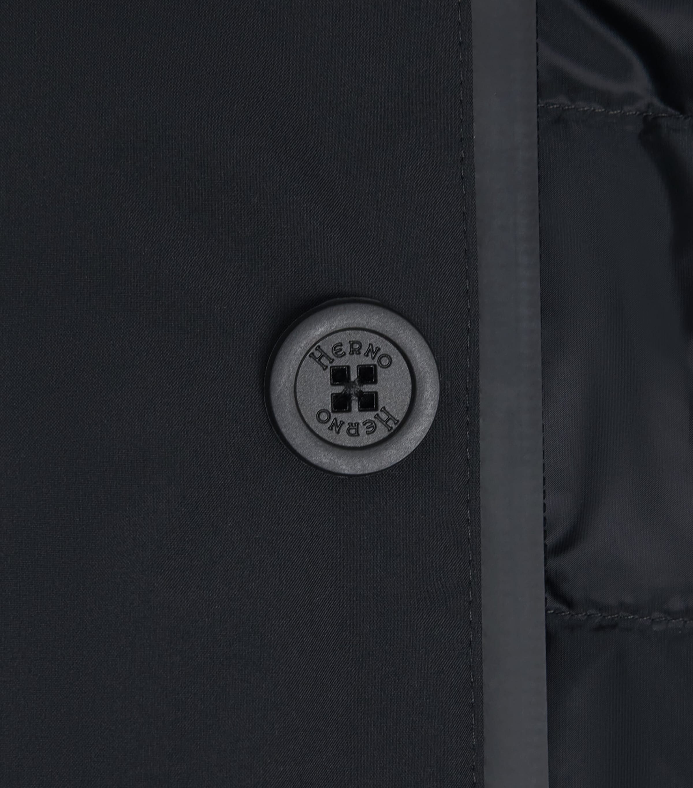 Herno Mens Down Hybrid Jacket Nero Image 6