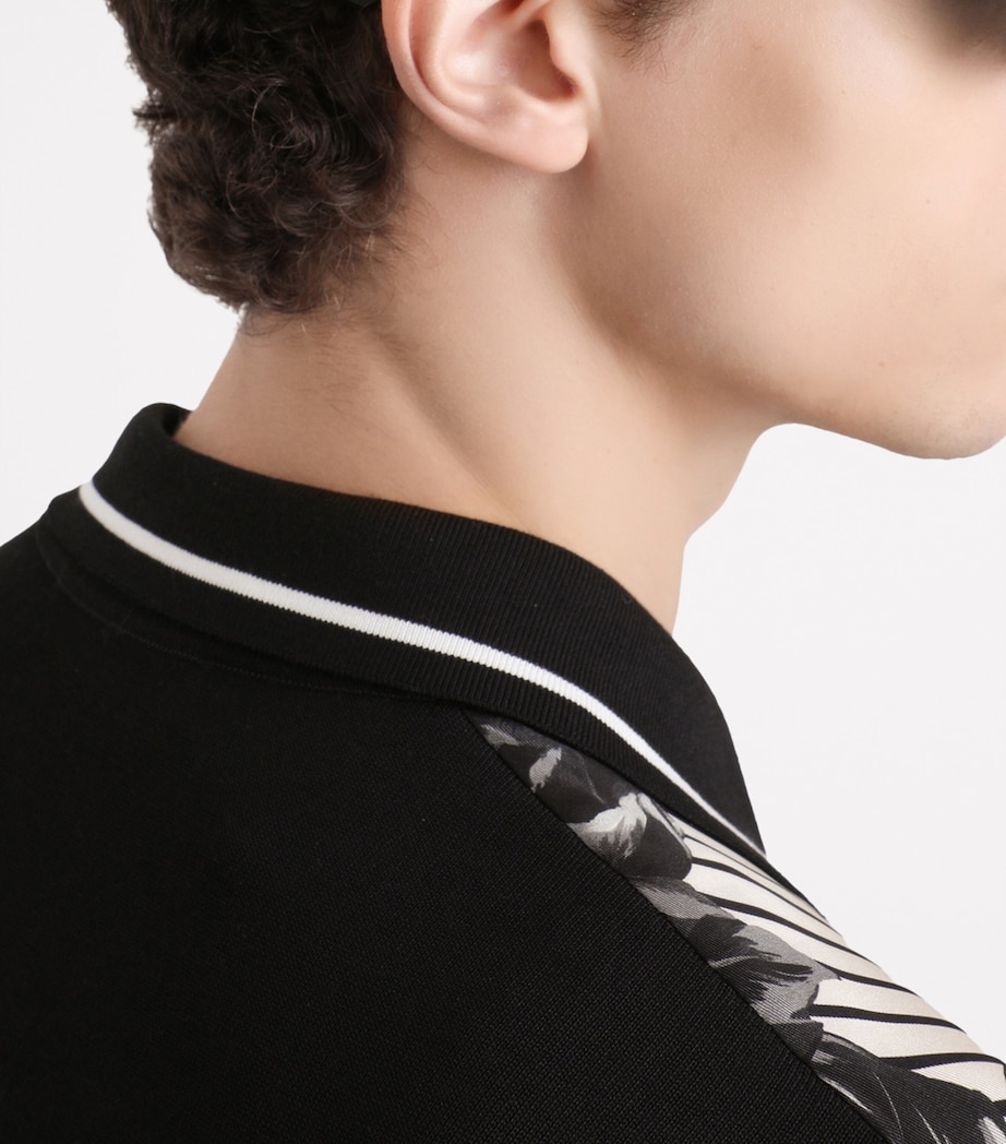 Dolce&Gabbana Mens Silk-Cotton-Blend Floral Shirt Ramage Pe Image 5