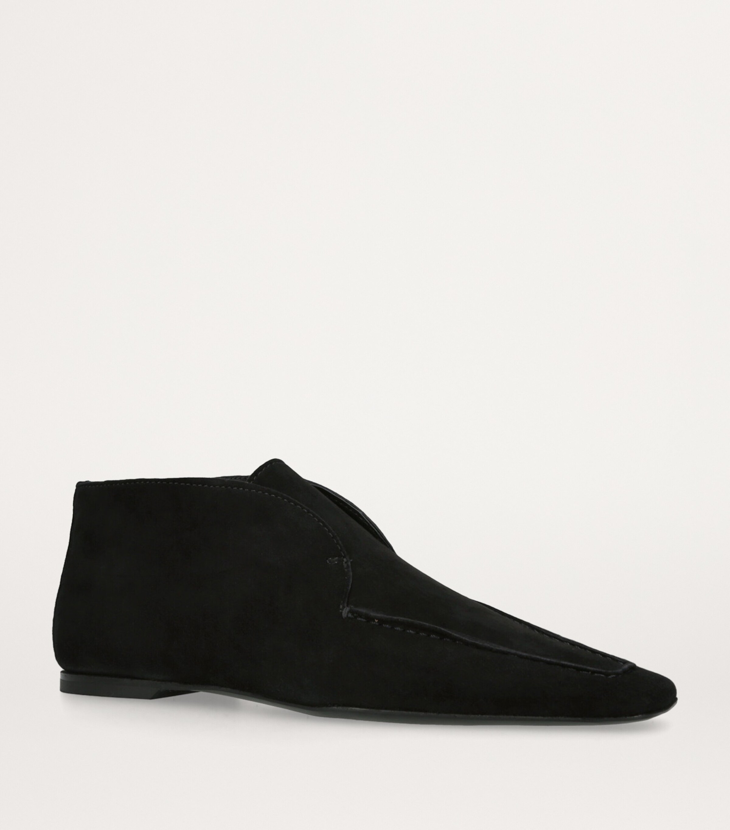 Toteme Suede Desert Boot Black Image 3