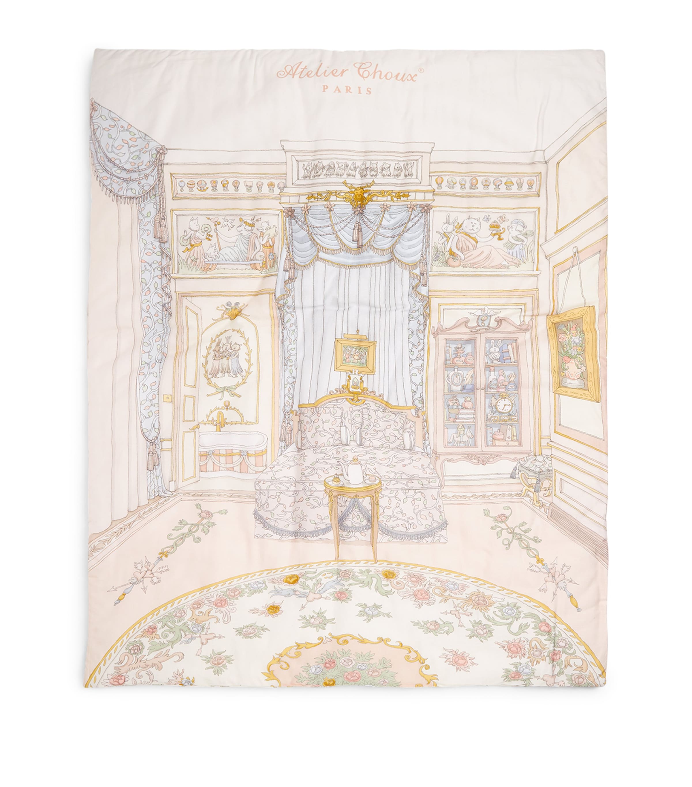 Reversible French Bedroom Quilt MULTI Image 3