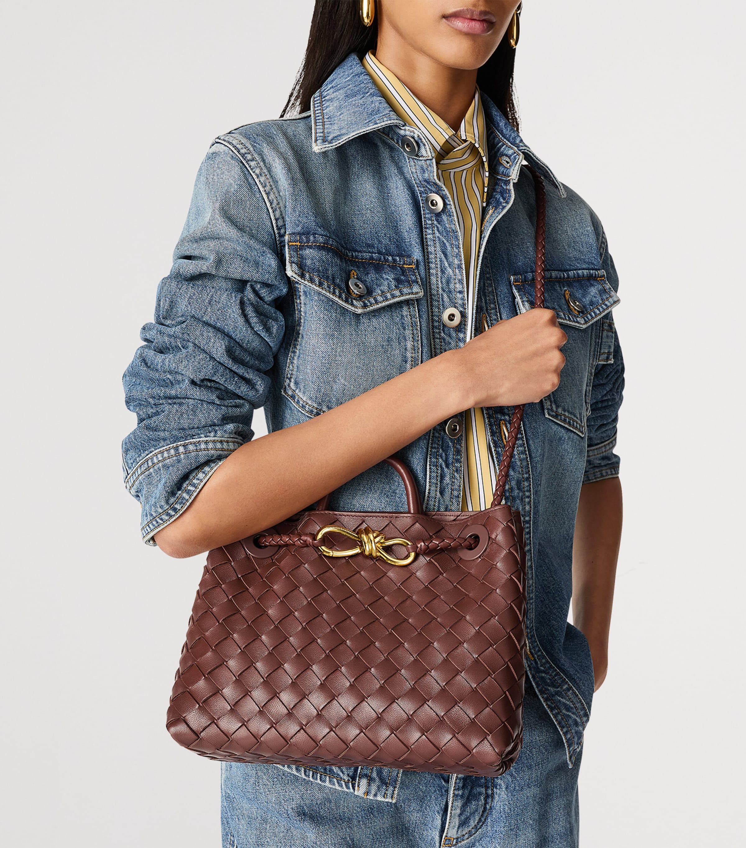 Small Lambskin Andiamo Shoulder Bag 2507 Image 6