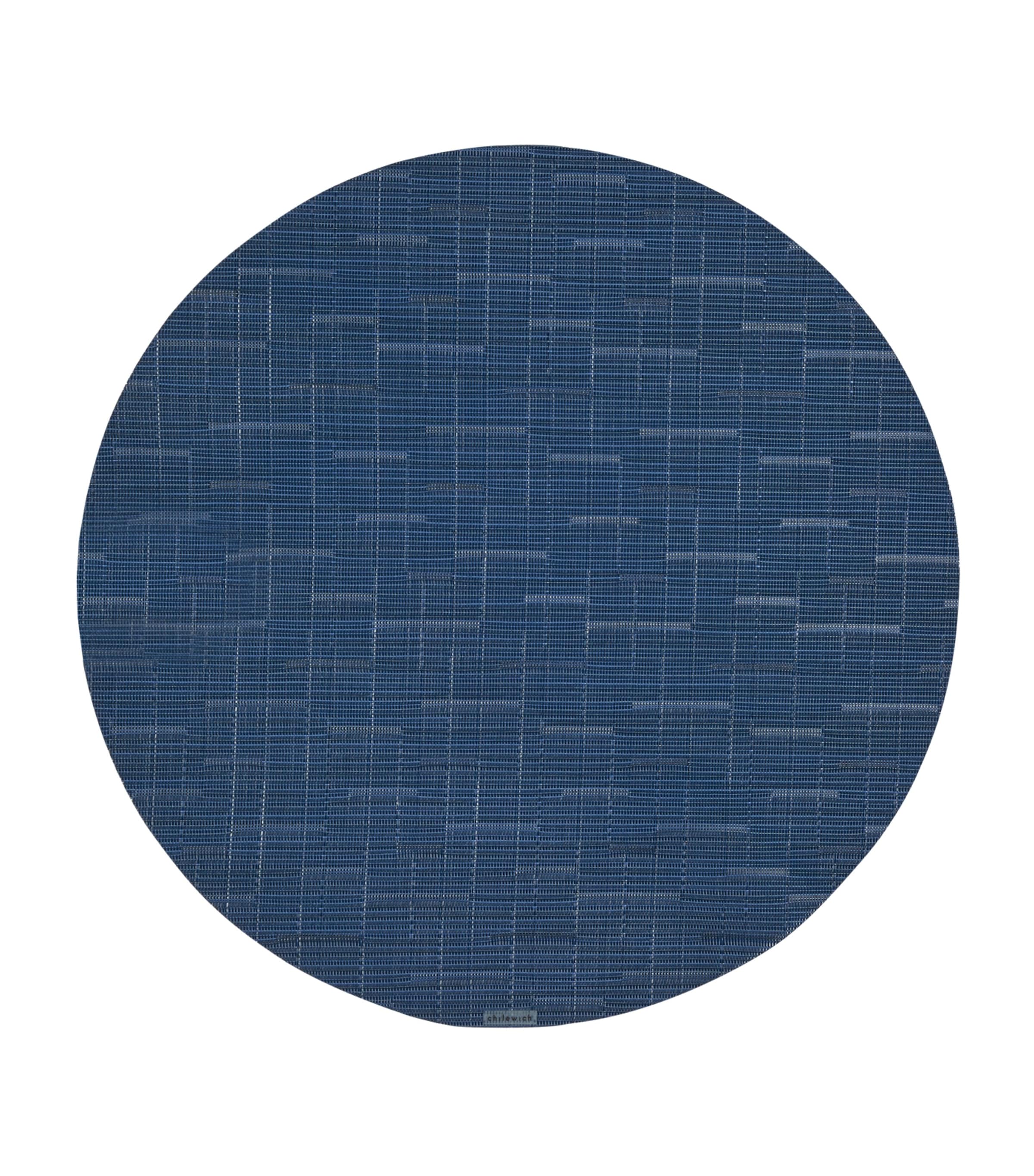 Bamboo Rectangular Placemat (36cm x 48cm) BLUE Image 1