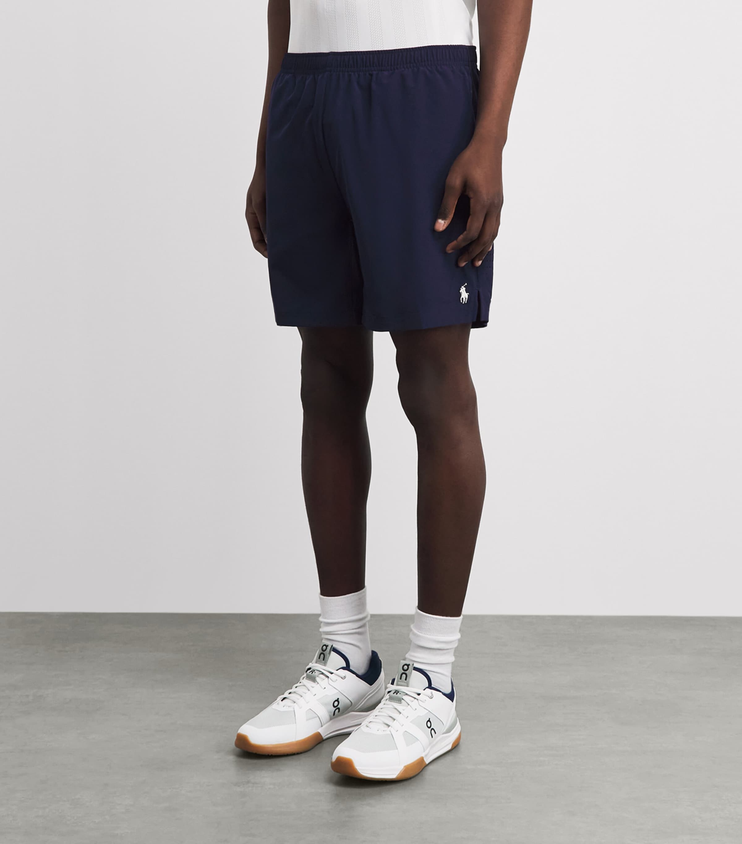 RLX Ralph Lauren Mens x Wimbledon Ballperson Shorts Refined Navy Image 4