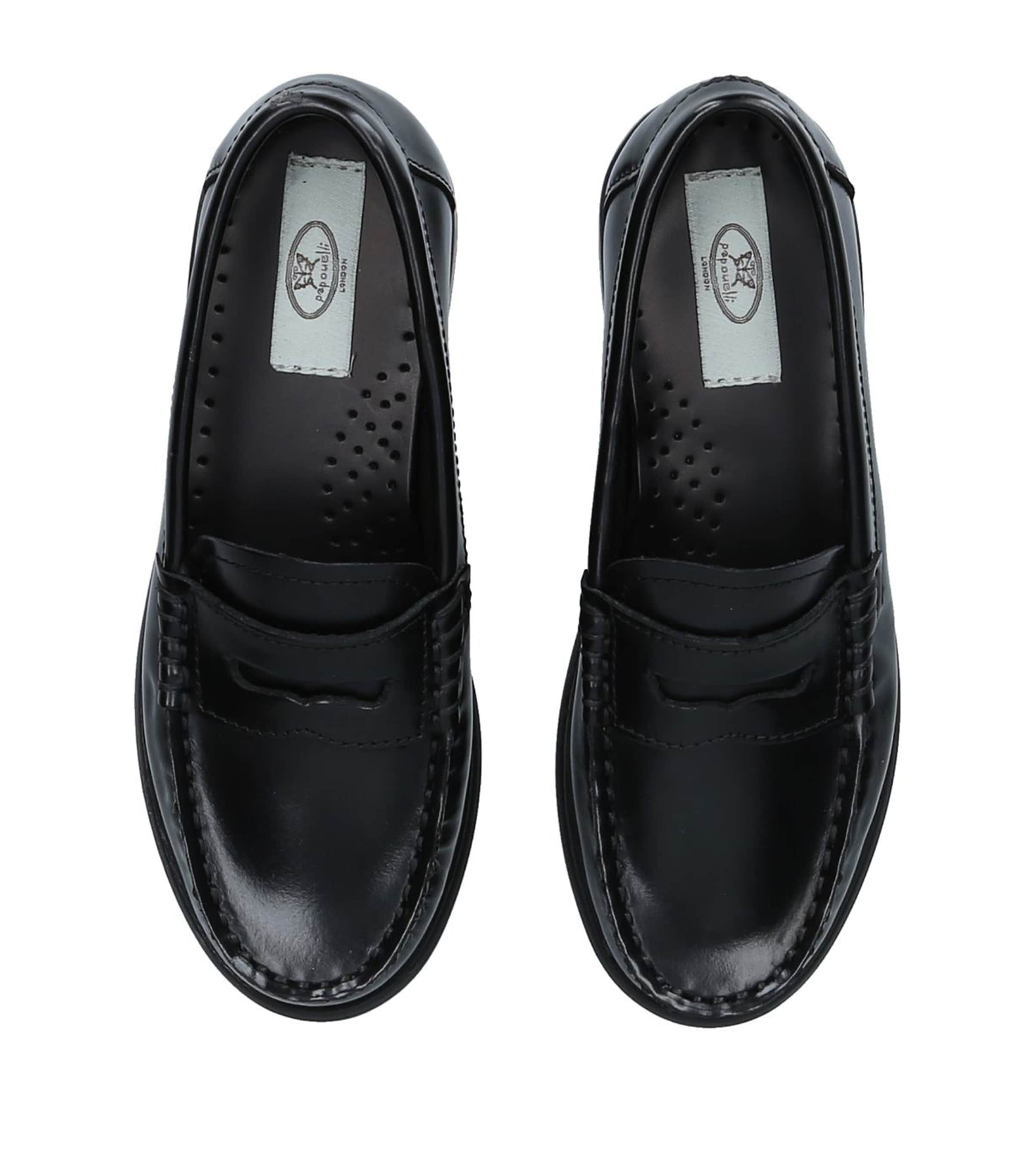 Leather London Loafers BLACK Image 4