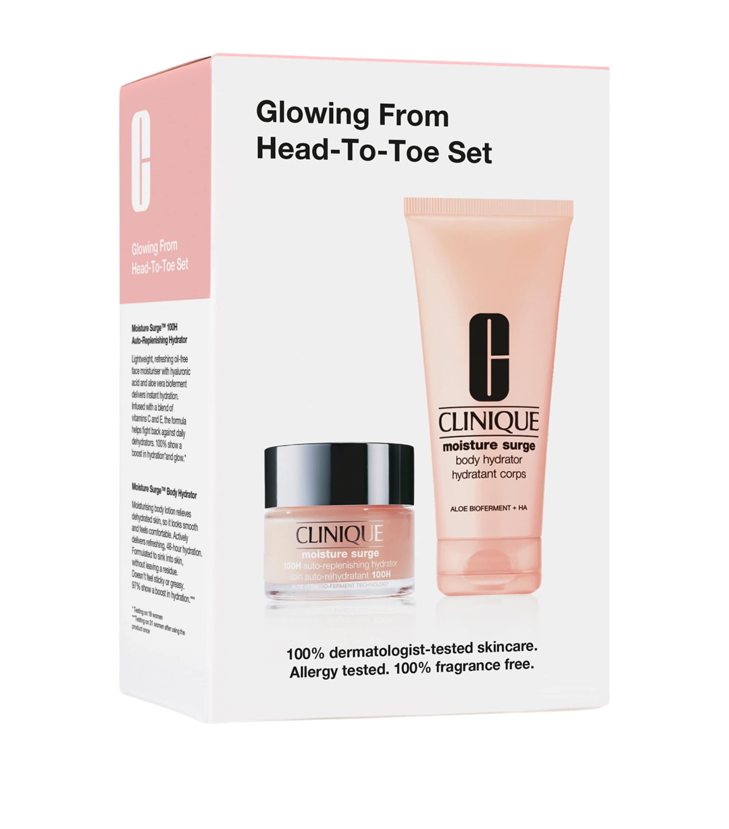 Glowing From Head-To-Toe Gift Set (Worth £71) NO COLOUR Image 2