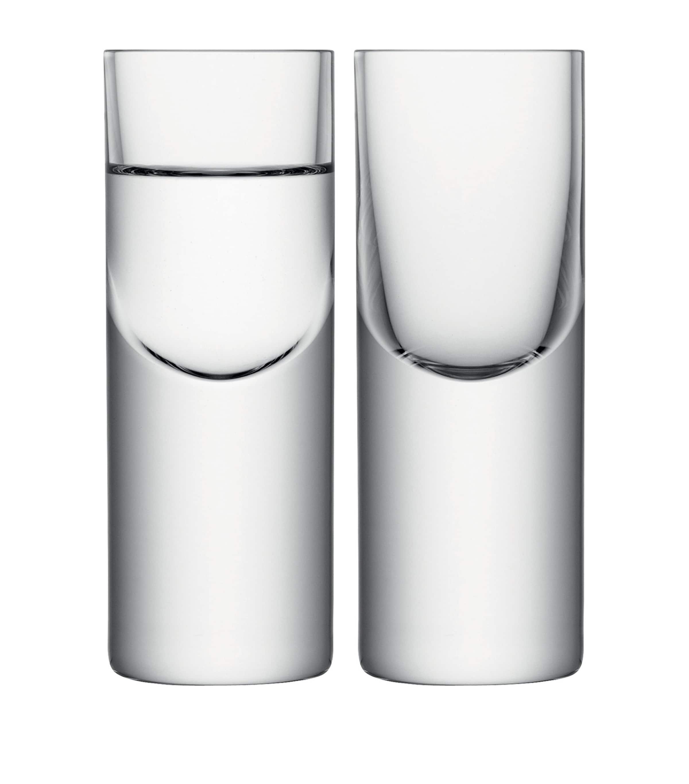 Set of 2 Boris Shot Glasses (50ml) CLEAR Image 3