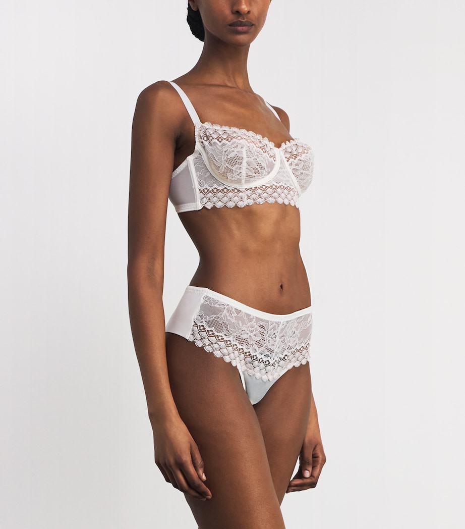Simone Perele Womens Shorty Radieuse Brazilian Briefs Natural Image 2