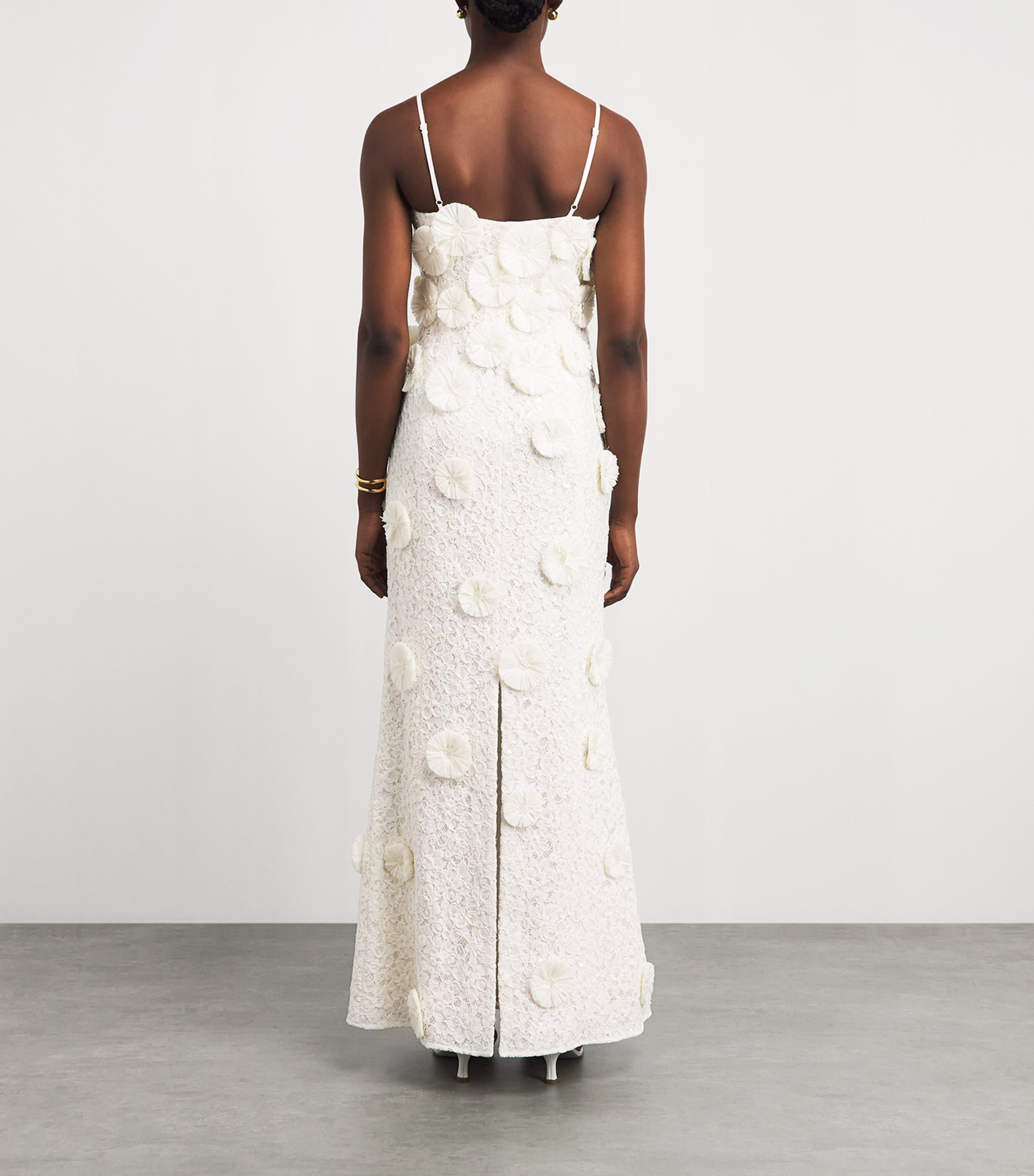 Simkhai Womens Flora Maven Gown White Image 4
