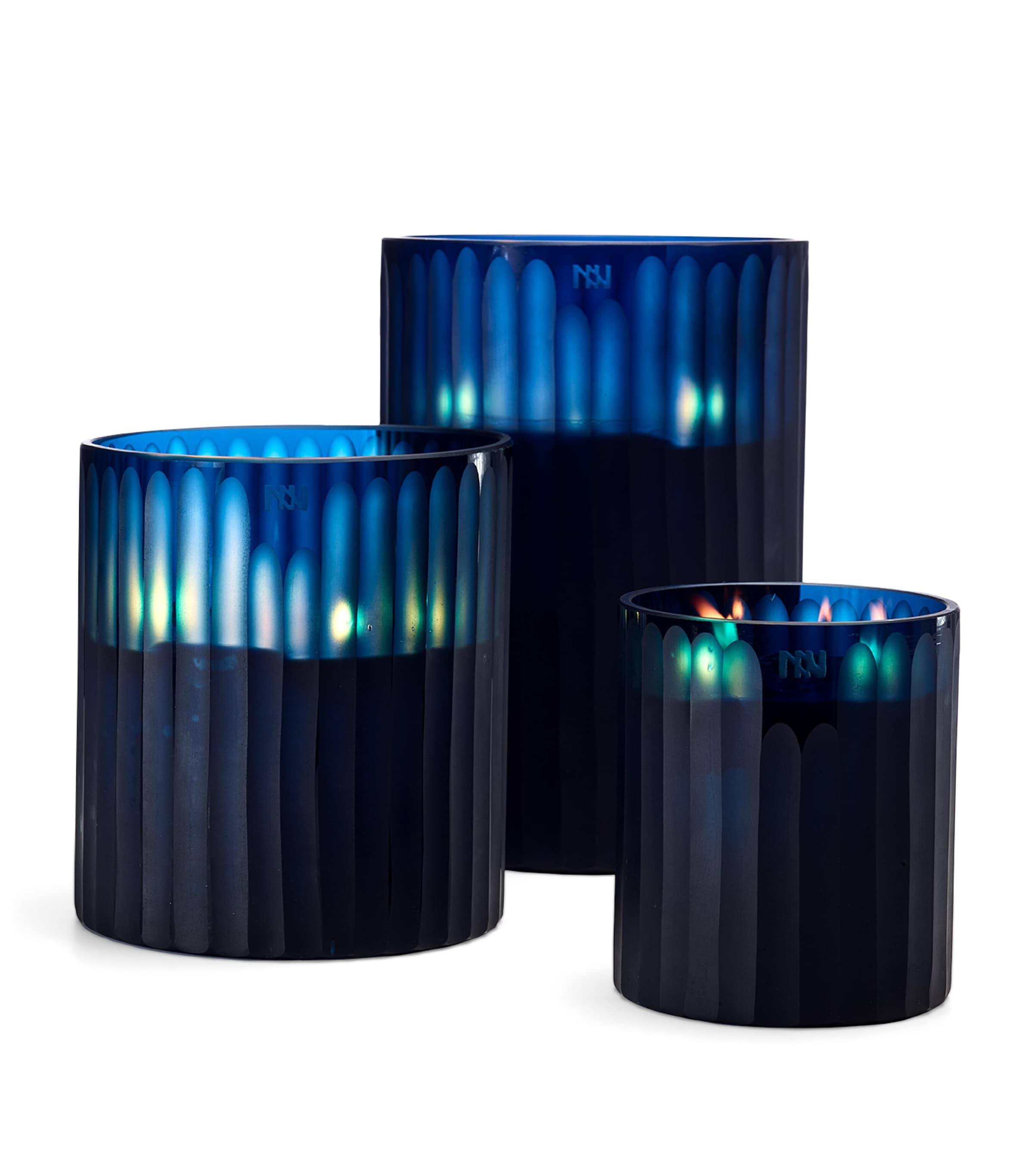Medium Ginger Fig Royal Candle BLUE Image 2