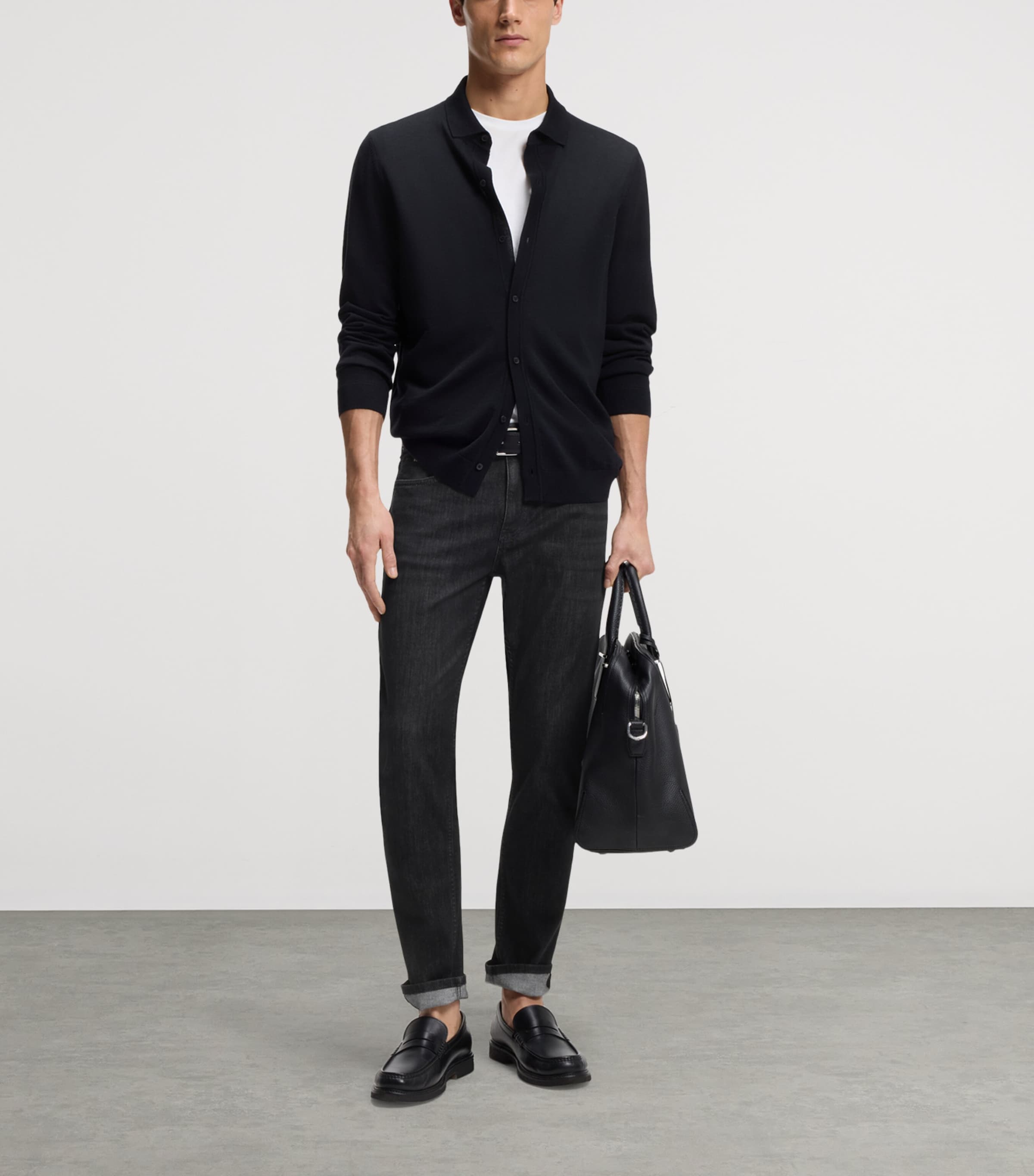 BOSS Mens Delaware Slim Jeans Image 4