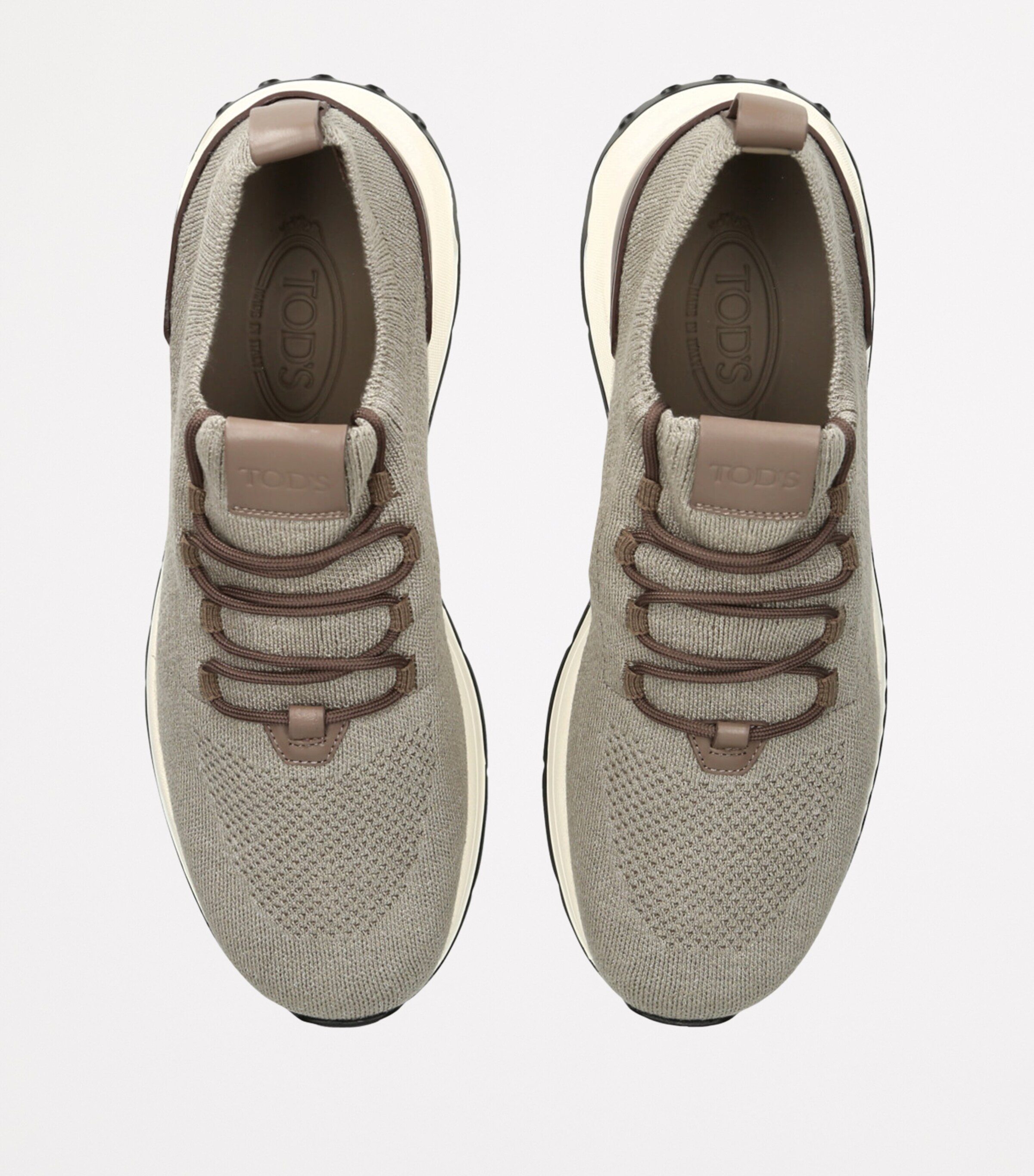 Tod's Mens Run 63K Calzino Sneakers Grey Image 4
