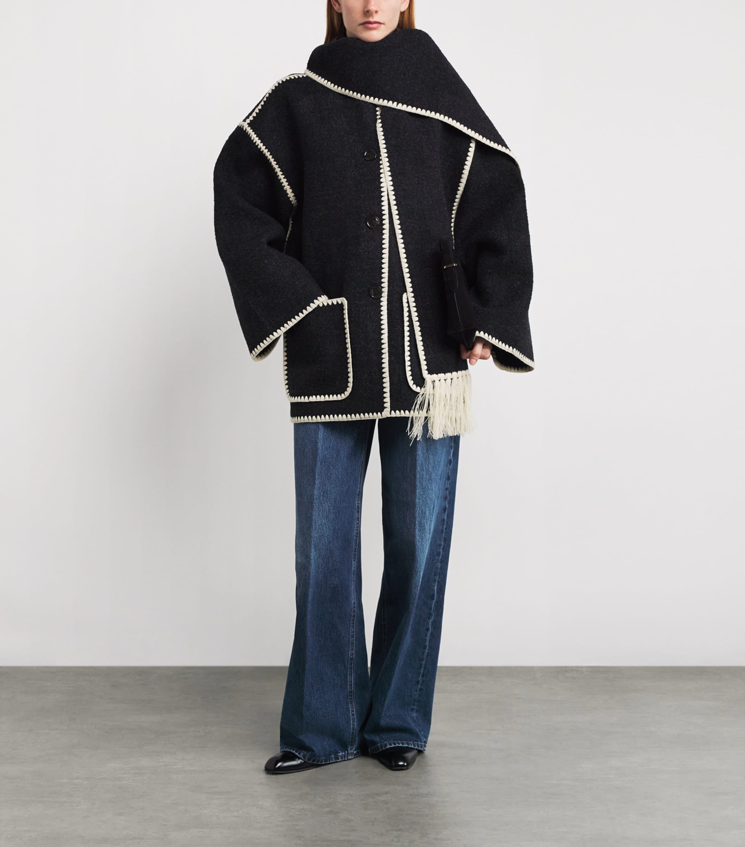 Wide-Leg Jeans 067 DK BLUE Image 2