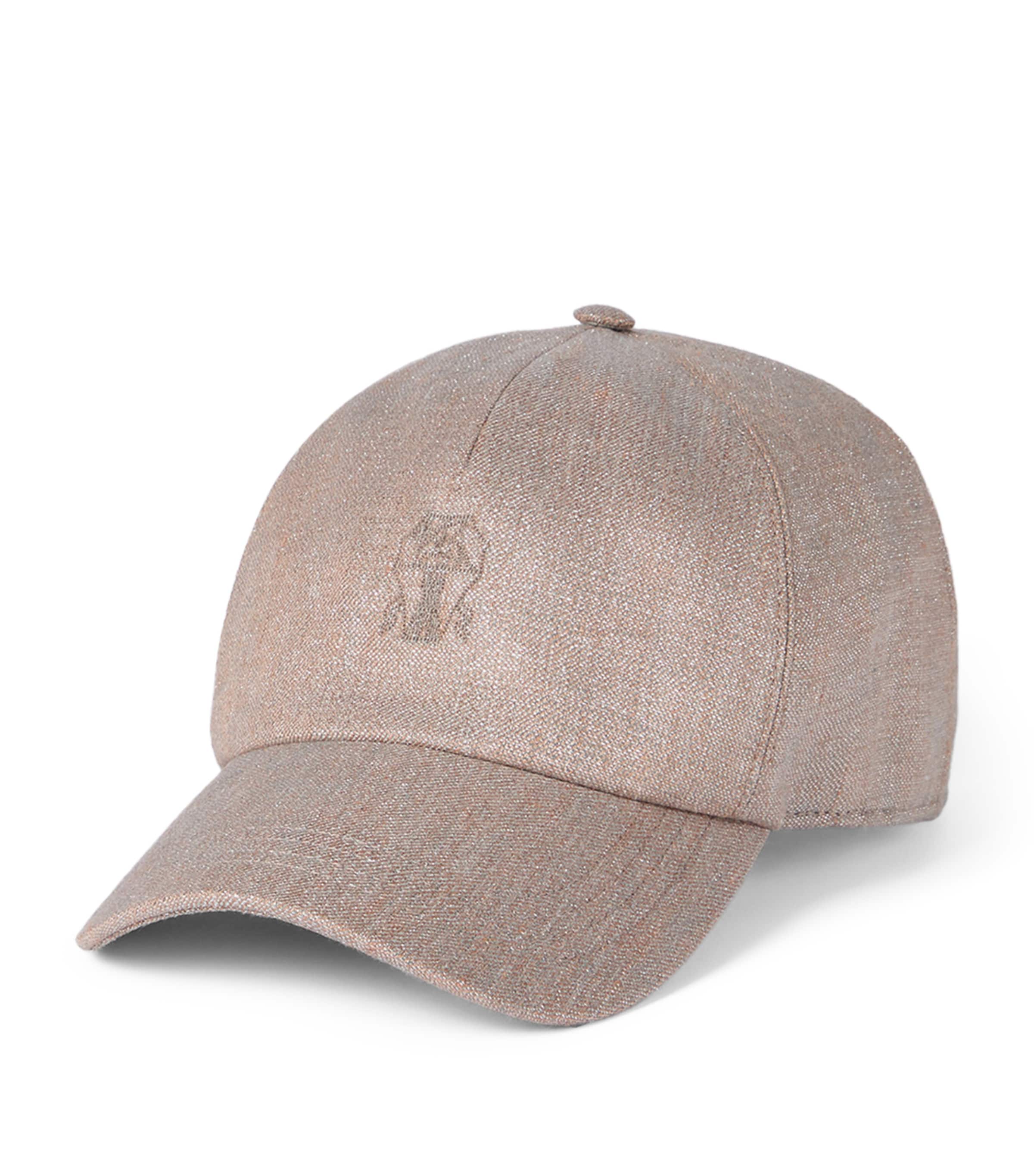 Linen-Blend Baseball Cap C920 Image 1