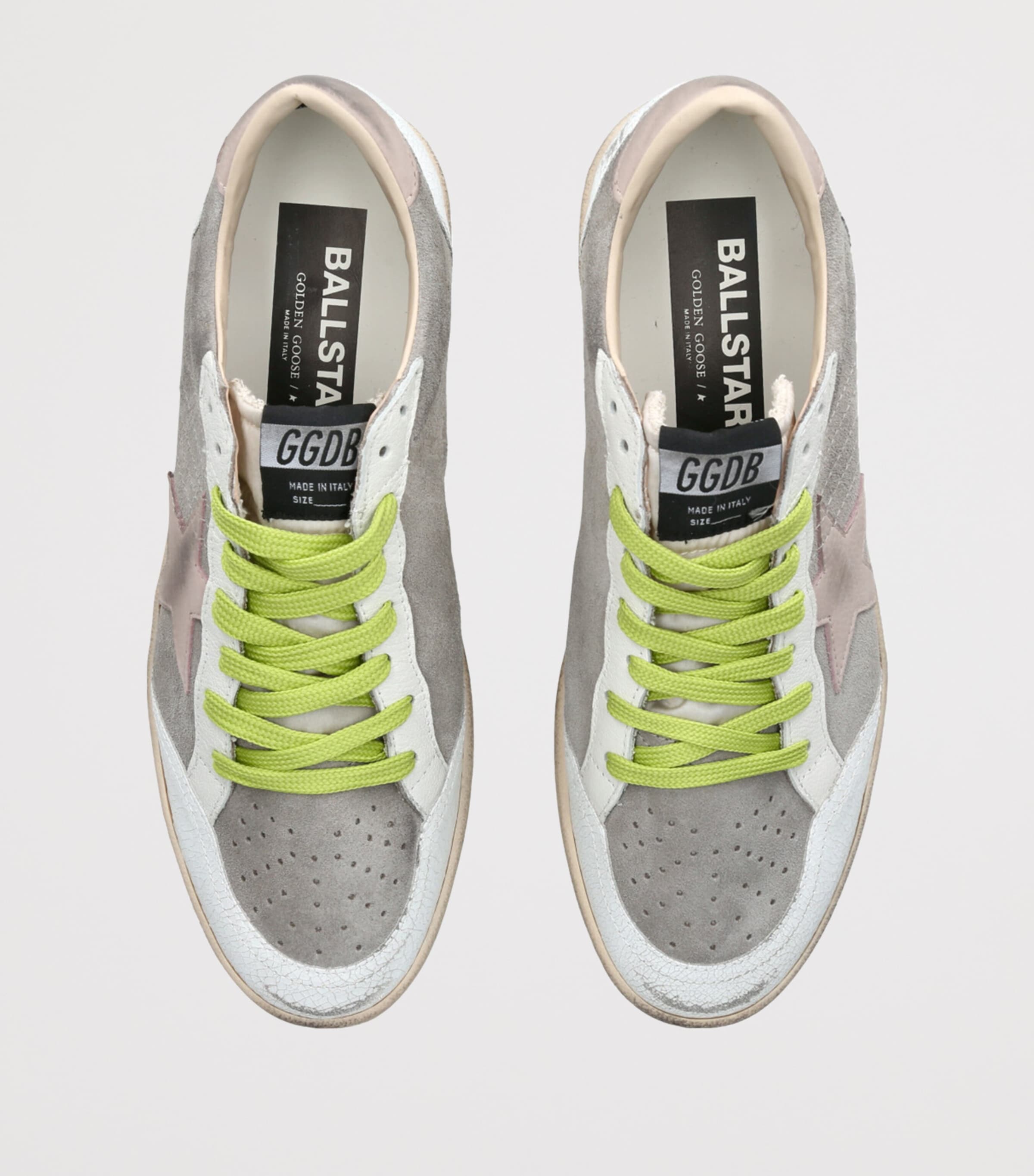 Leather Ball Star Sneakers GREY/OTHER Image 4