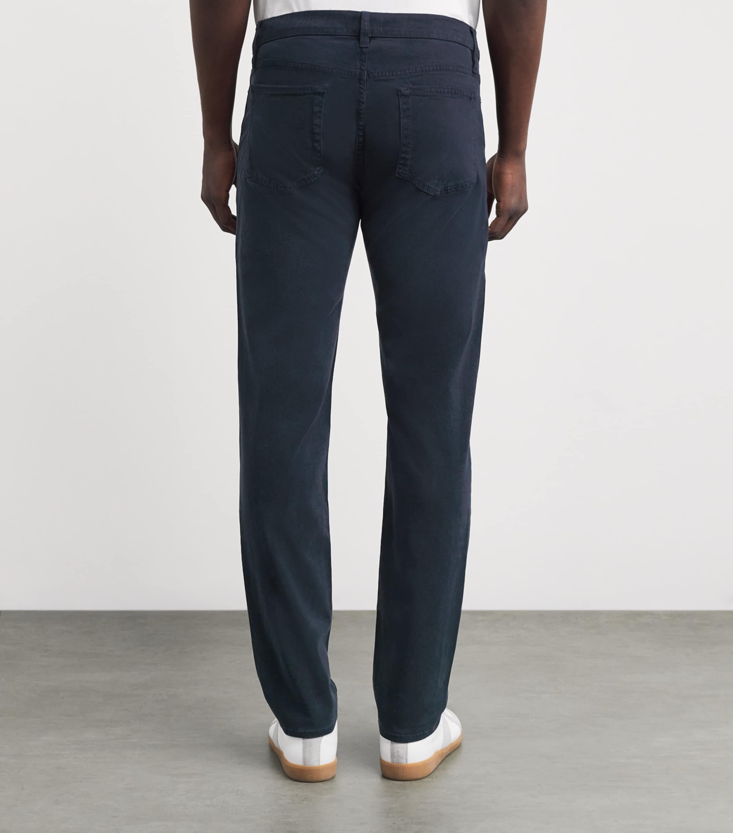 FRAME Mens L'Homme Slim Jeans Navy Image 4