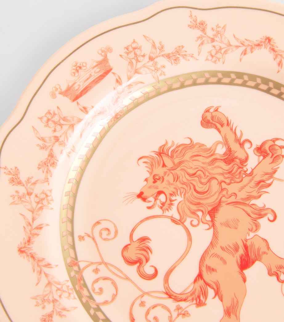 Fine China Menagerie Plate (20.5cm) ORANGE Image 3