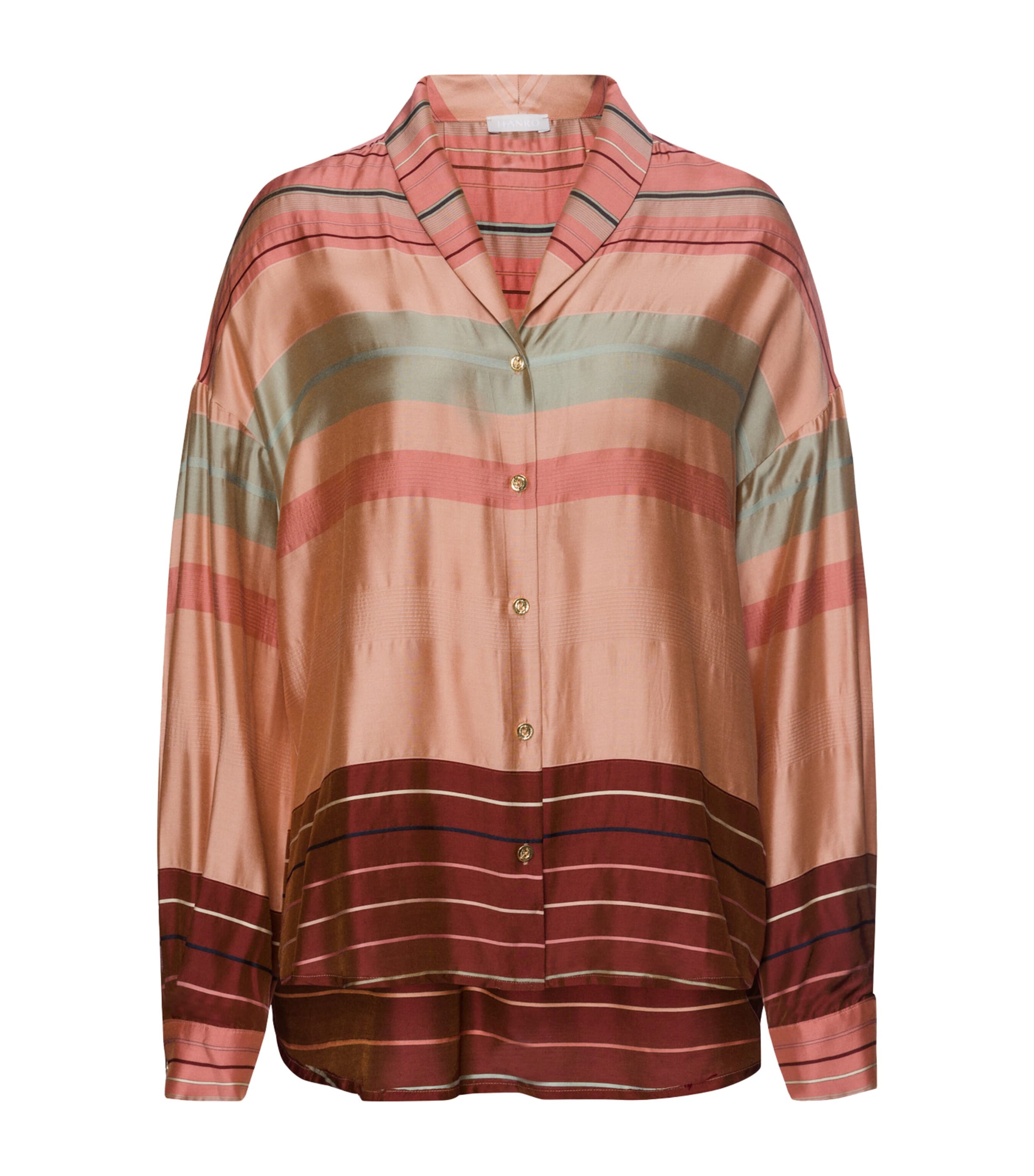 Shop Hanro Striped Hannah Shirt