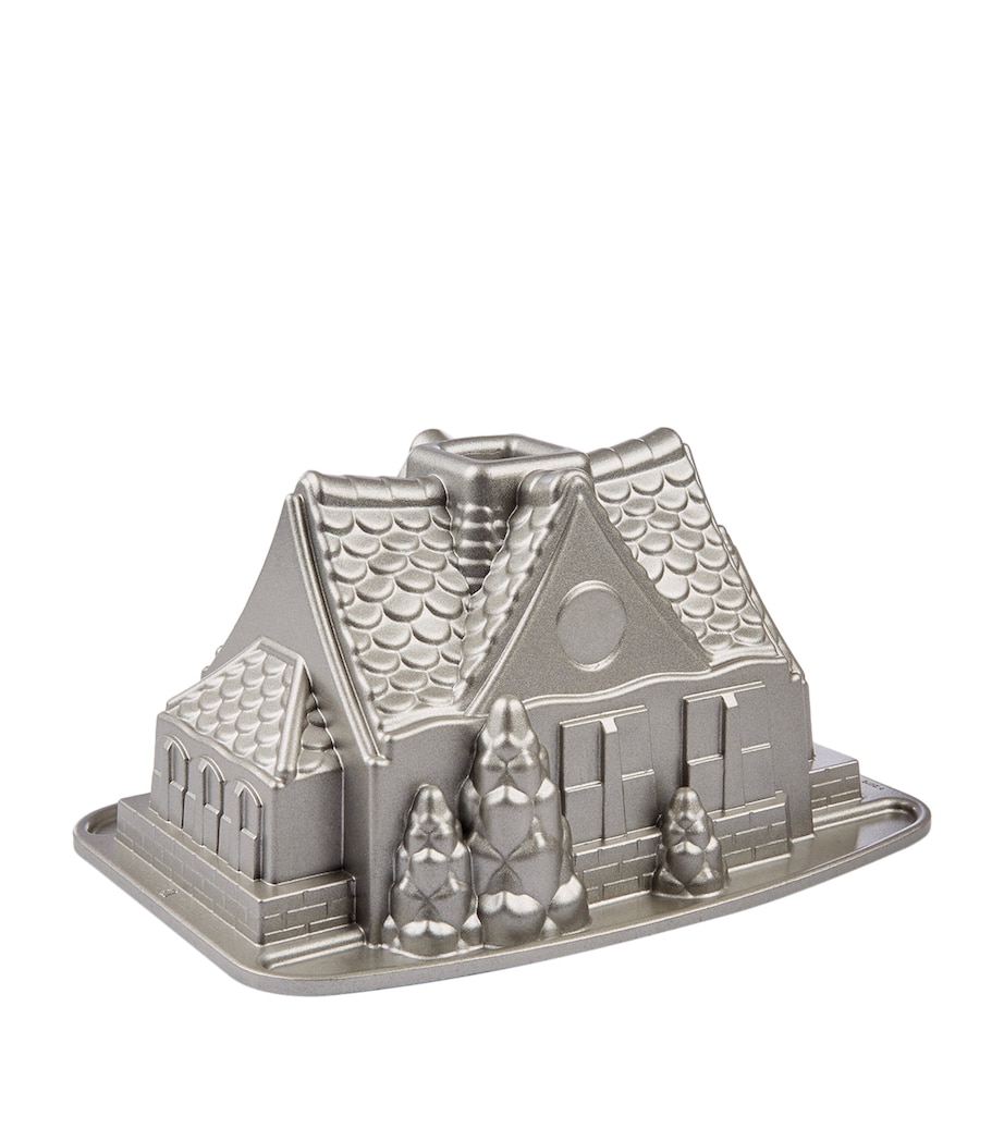 Gingerbread House Bundt Pan SILVER Image 3